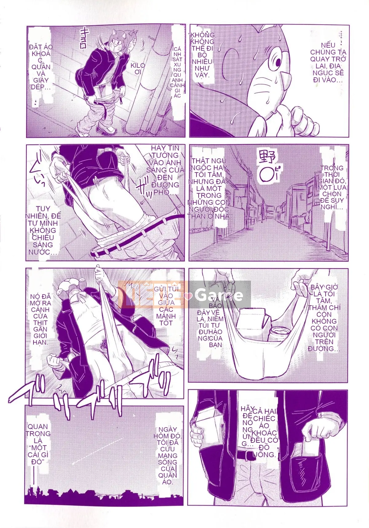 [Nhóm càn quét 4K][Thiểu số] Yako Sensei tiêu cực