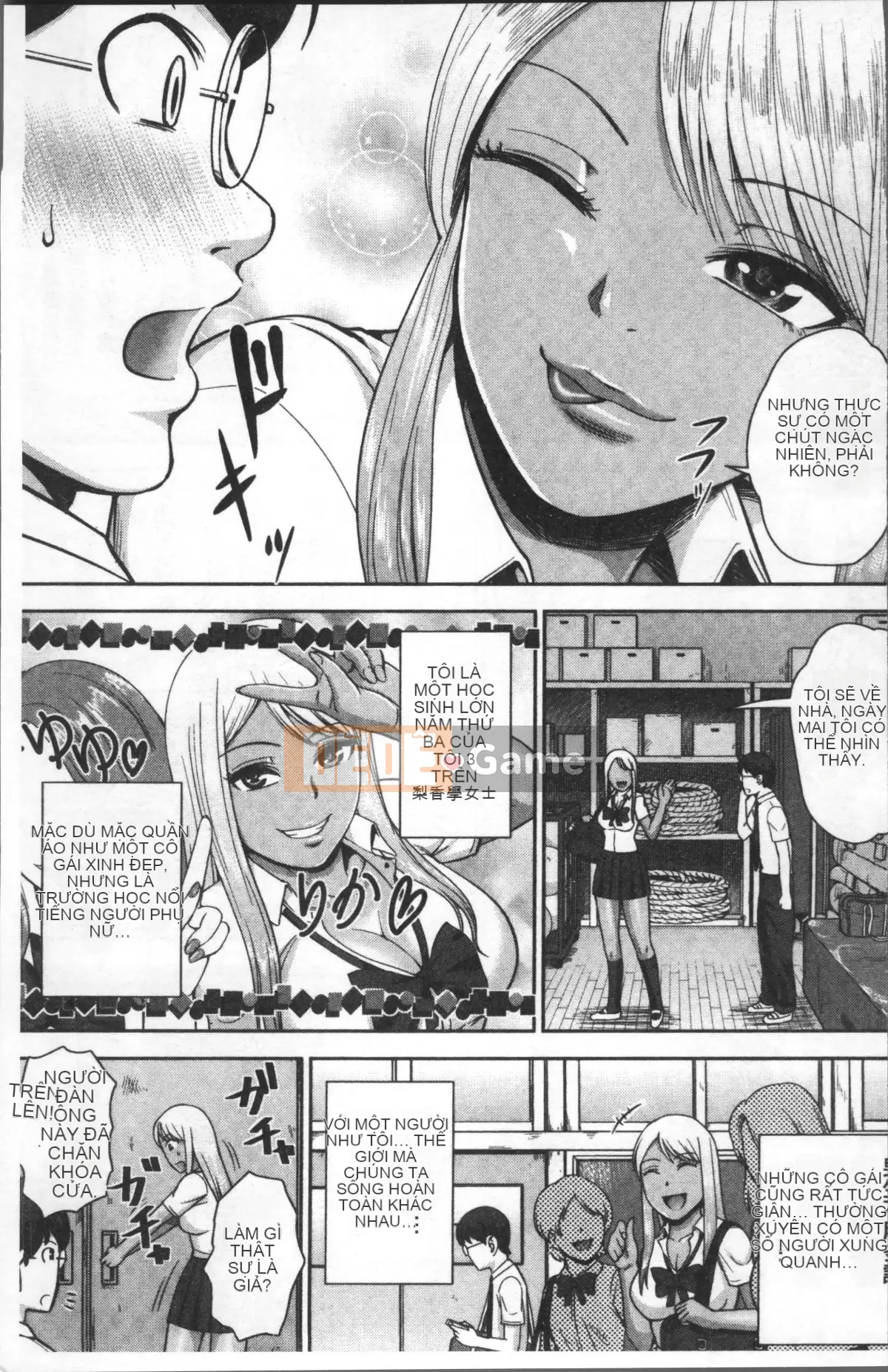 [Nhóm quét 4K][Haruto Naito] Nhật ký tình yêu của Black Gal Senpai