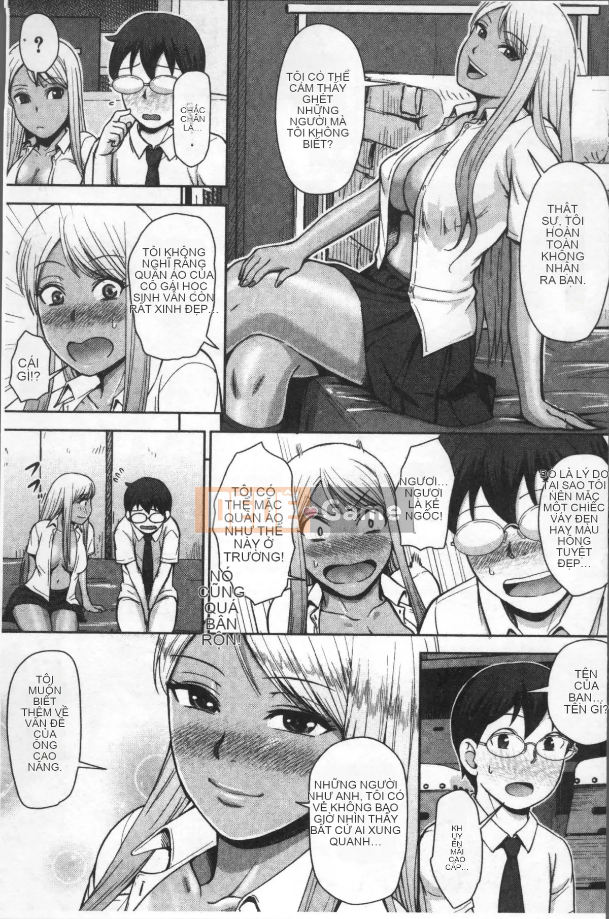 [Nhóm quét 4K][Haruto Naito] Nhật ký tình yêu của Black Gal Senpai