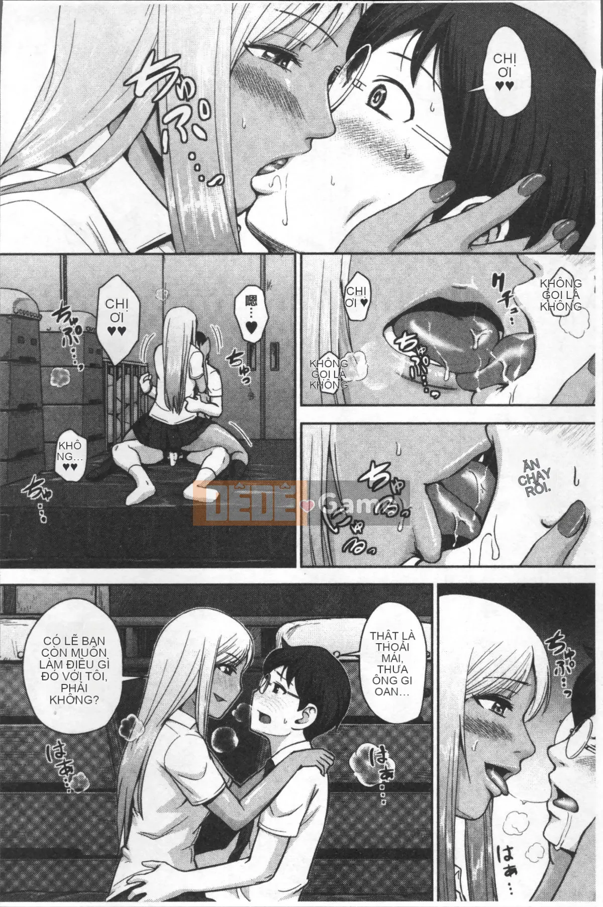 [Nhóm quét 4K][Haruto Naito] Nhật ký tình yêu của Black Gal Senpai