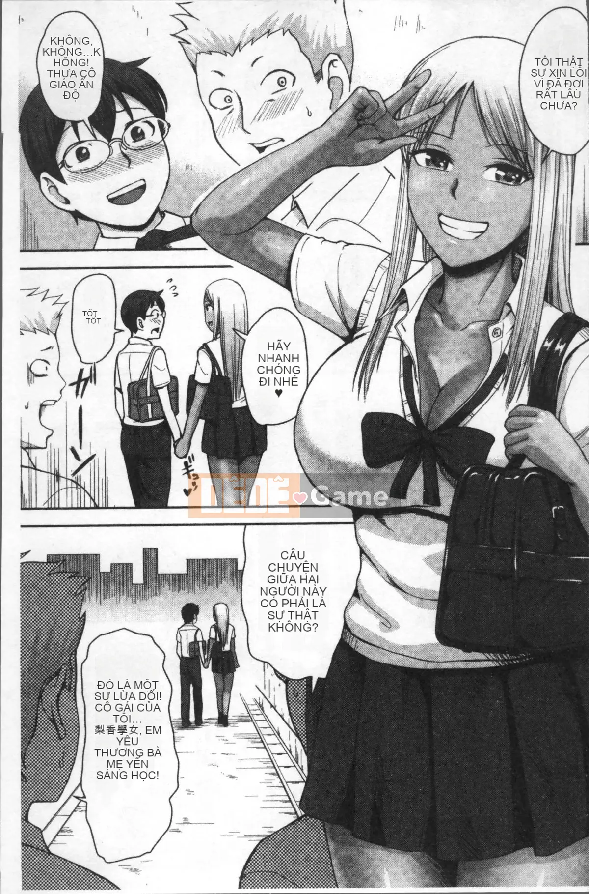 [Nhóm quét 4K][Haruto Naito] Nhật ký tình yêu của Black Gal Senpai