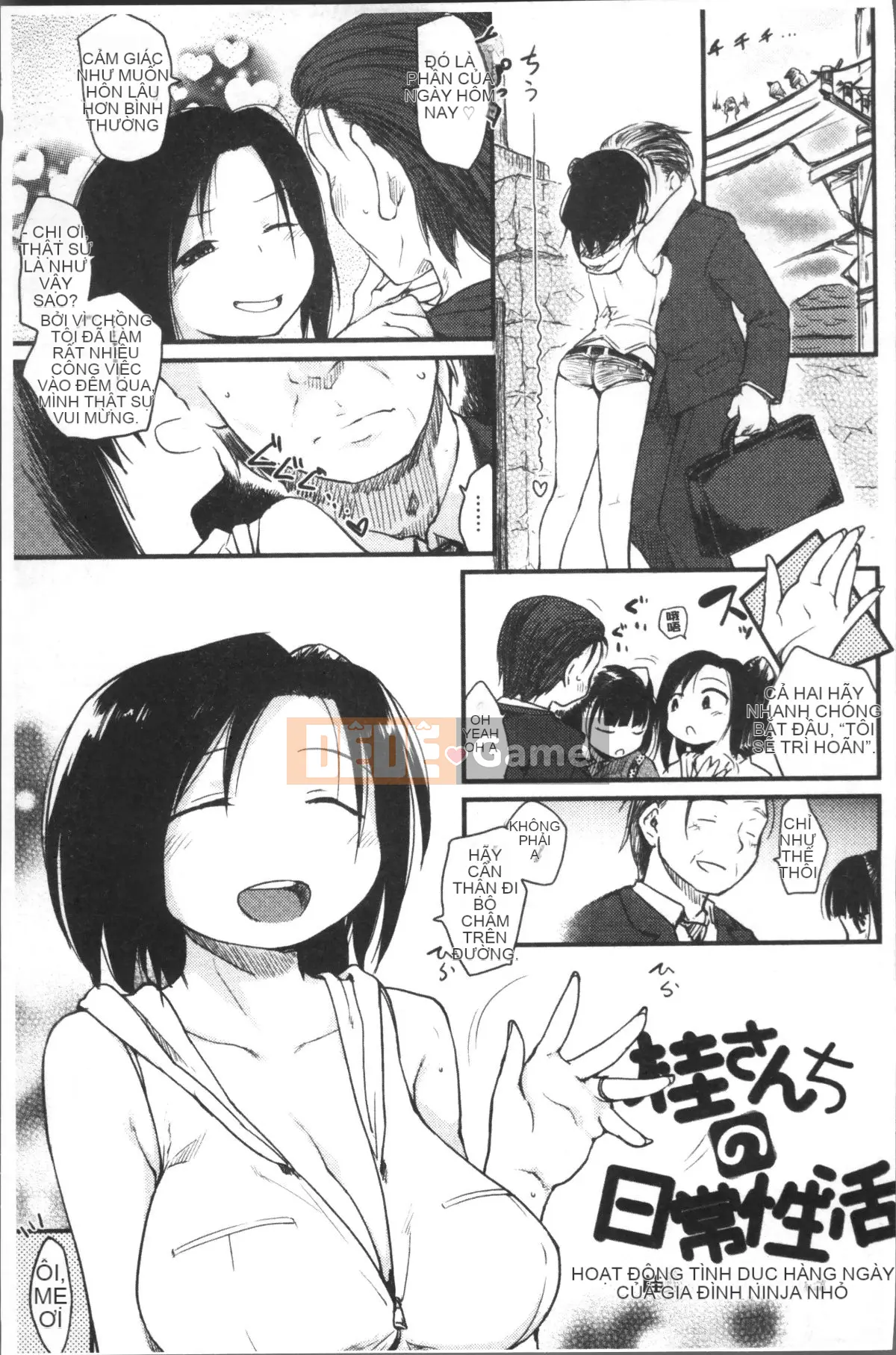 [Nhóm quét 4K][Hige Namuchi] Hoạt động hàng ngày của ông Katsura