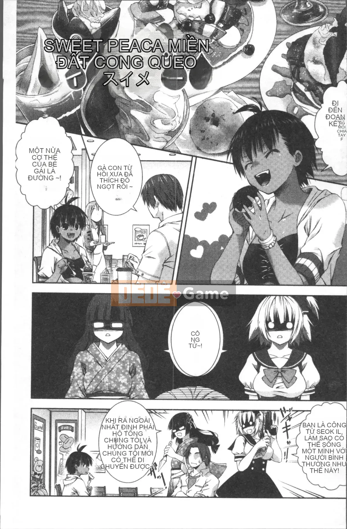 [4K Sousou-gumi][Momoiro Manjiru] Manjiru ngọt ngào