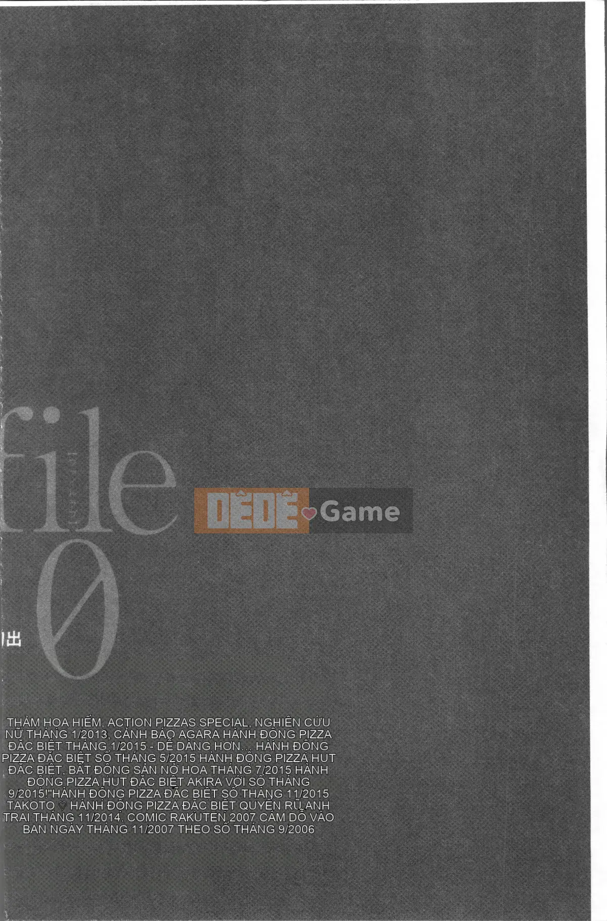 [4K Sweeping Team][Hiromi Nohara] File 0 (Love)