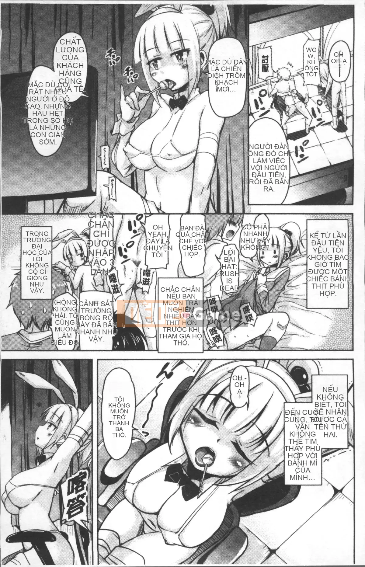 [Nhóm càn quét 4K][Narusawa Kei] Những chú thỏ tháng ba sau giờ học