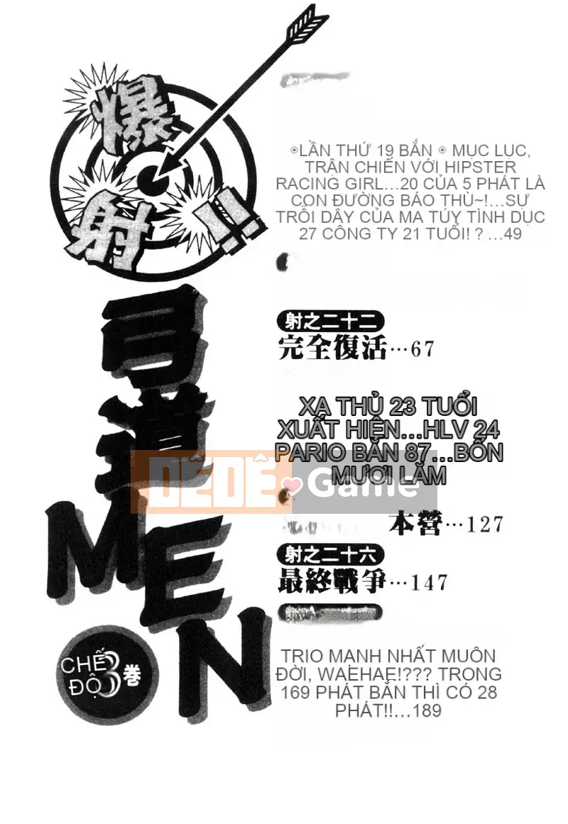 [Nagashima Chousuke] Bakusha!!Kyudo Men 3 [Trung Quốc]