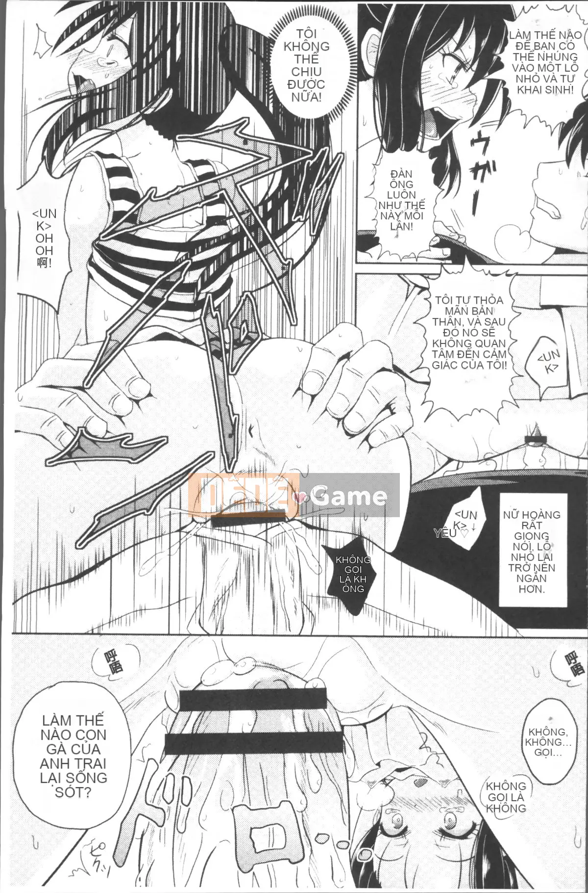 [Nhóm càn quét 4K][Ponkochan] Trò chơi của các cô gái