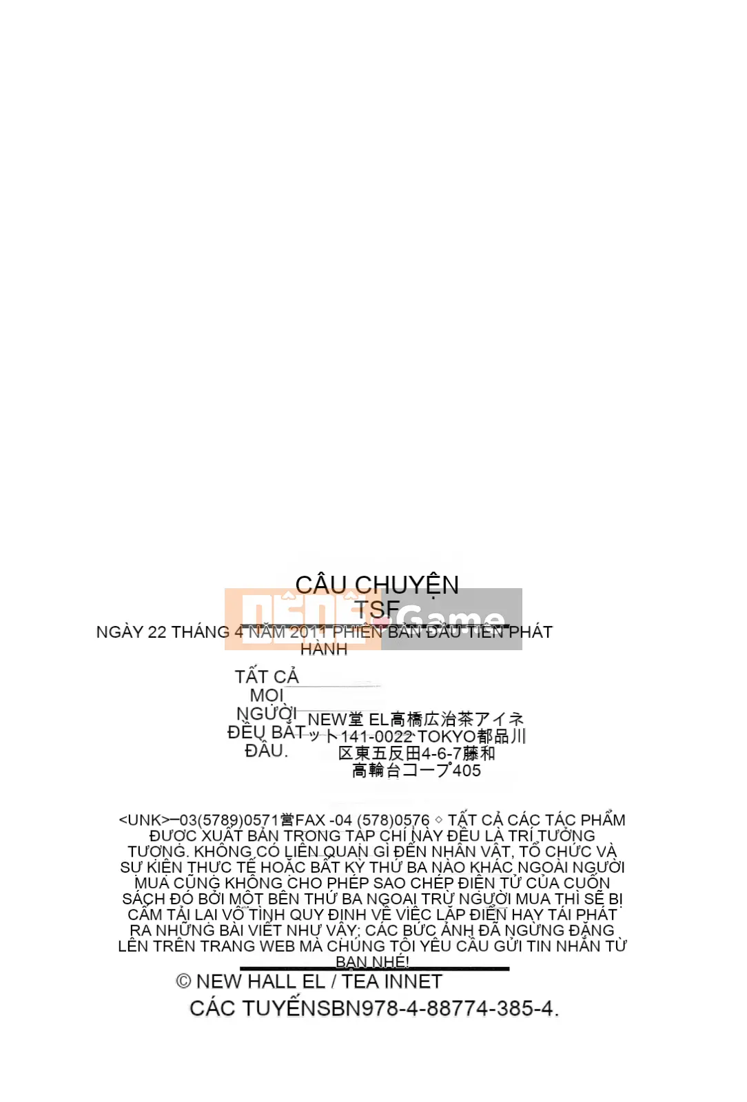 [Nhóm quét 4K][Shindo L] Câu chuyện TSF