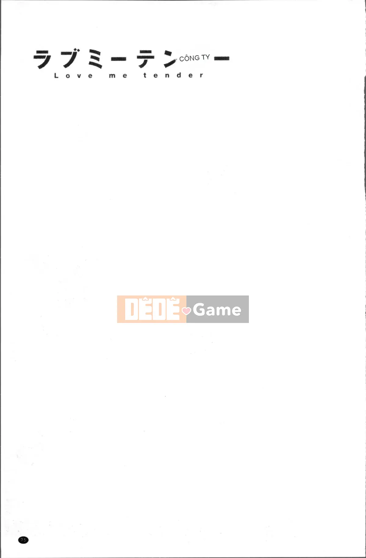 [4K Sousou Gumi][Fujimaru] Love Me Tender