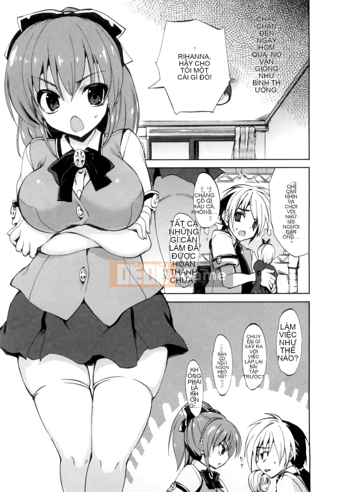 [Cửa màn ba màu.