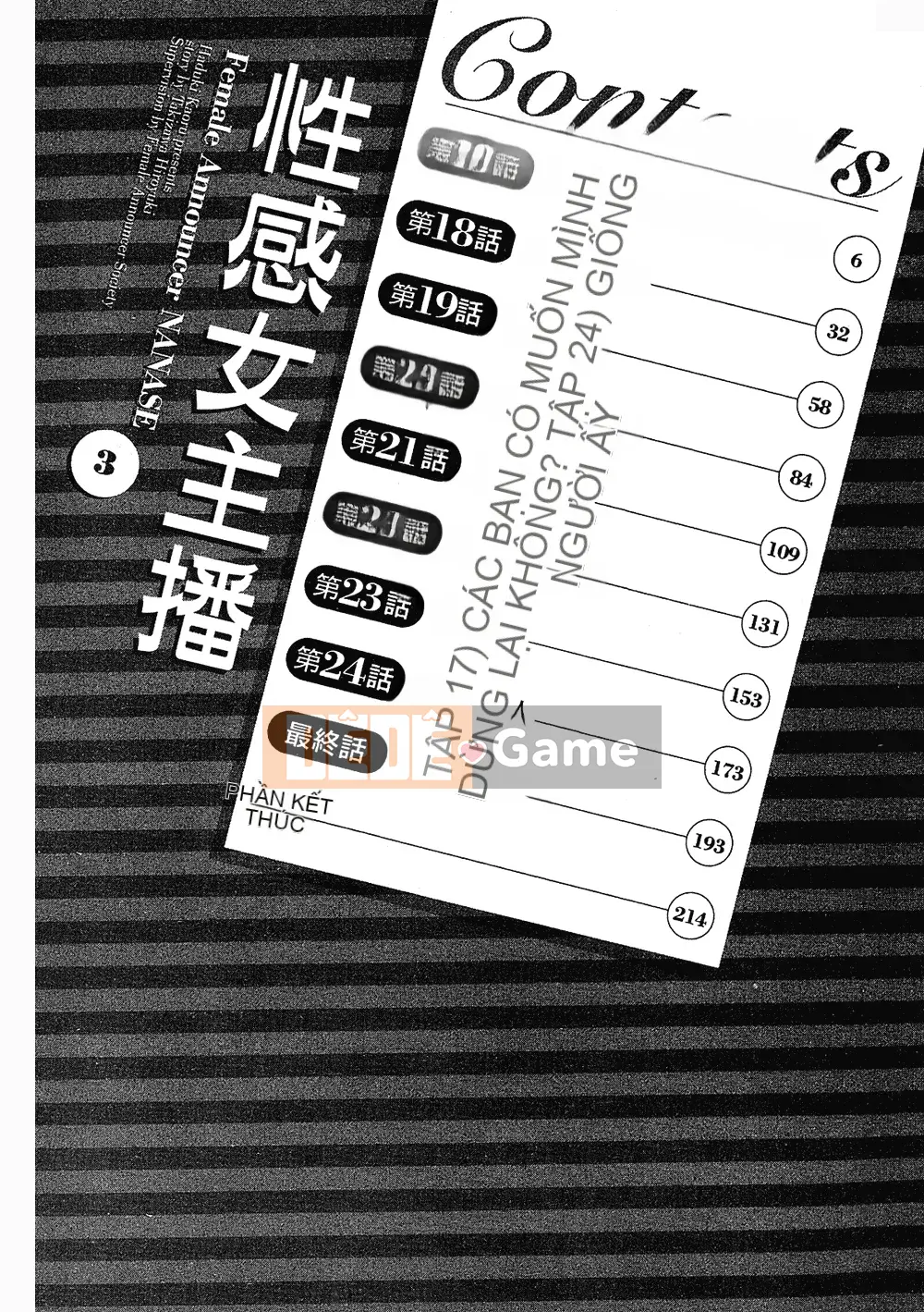 [Hachigatsu Kaoru, Takizawa Hiroyuki] Joshi Anna Nanase Tập 3