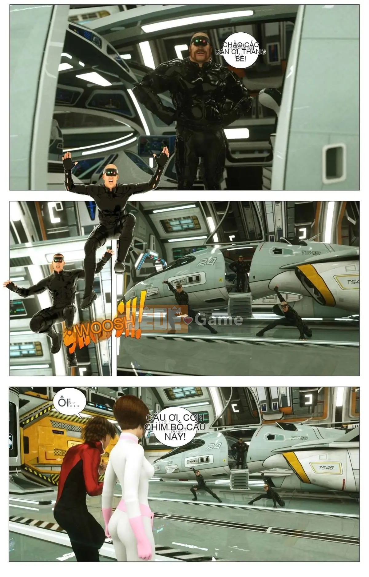 [G9MPcomics] Lực lượng Phòng vệ Trái đất Zerion [G9MPcomics]