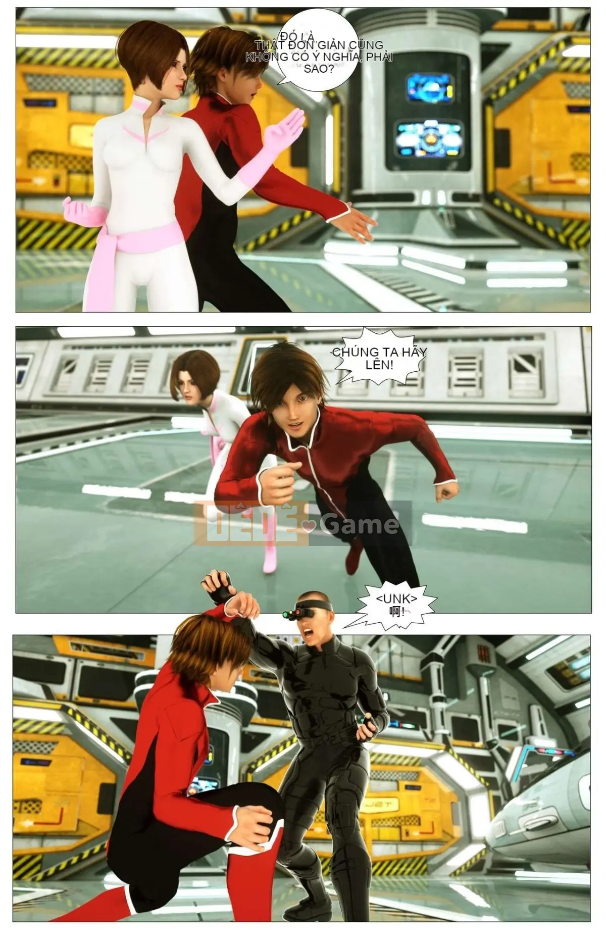 [G9MPcomics] Lực lượng Phòng vệ Trái đất Zerion [G9MPcomics]