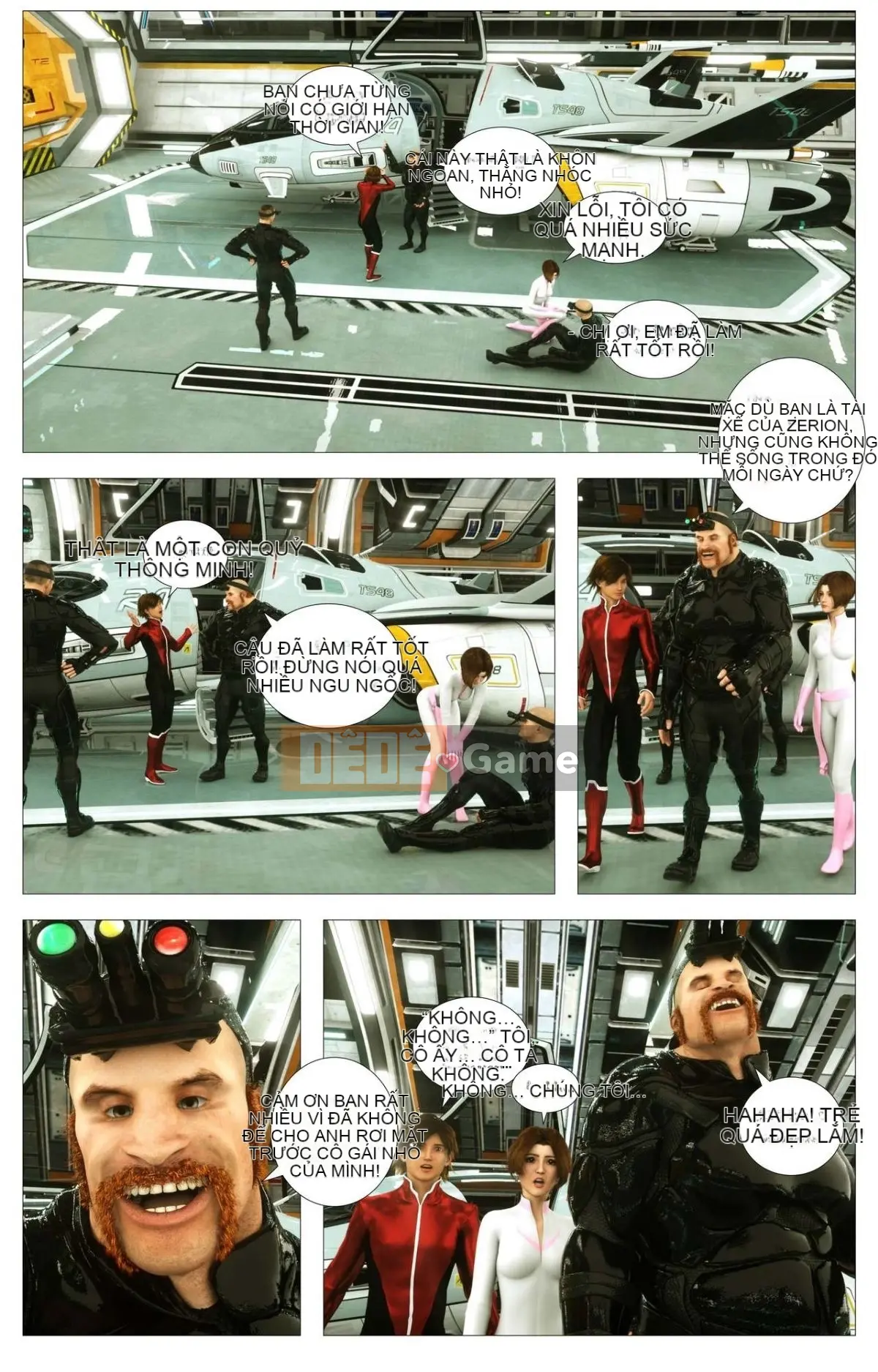 [G9MPcomics] Lực lượng Phòng vệ Trái đất Zerion [G9MPcomics]