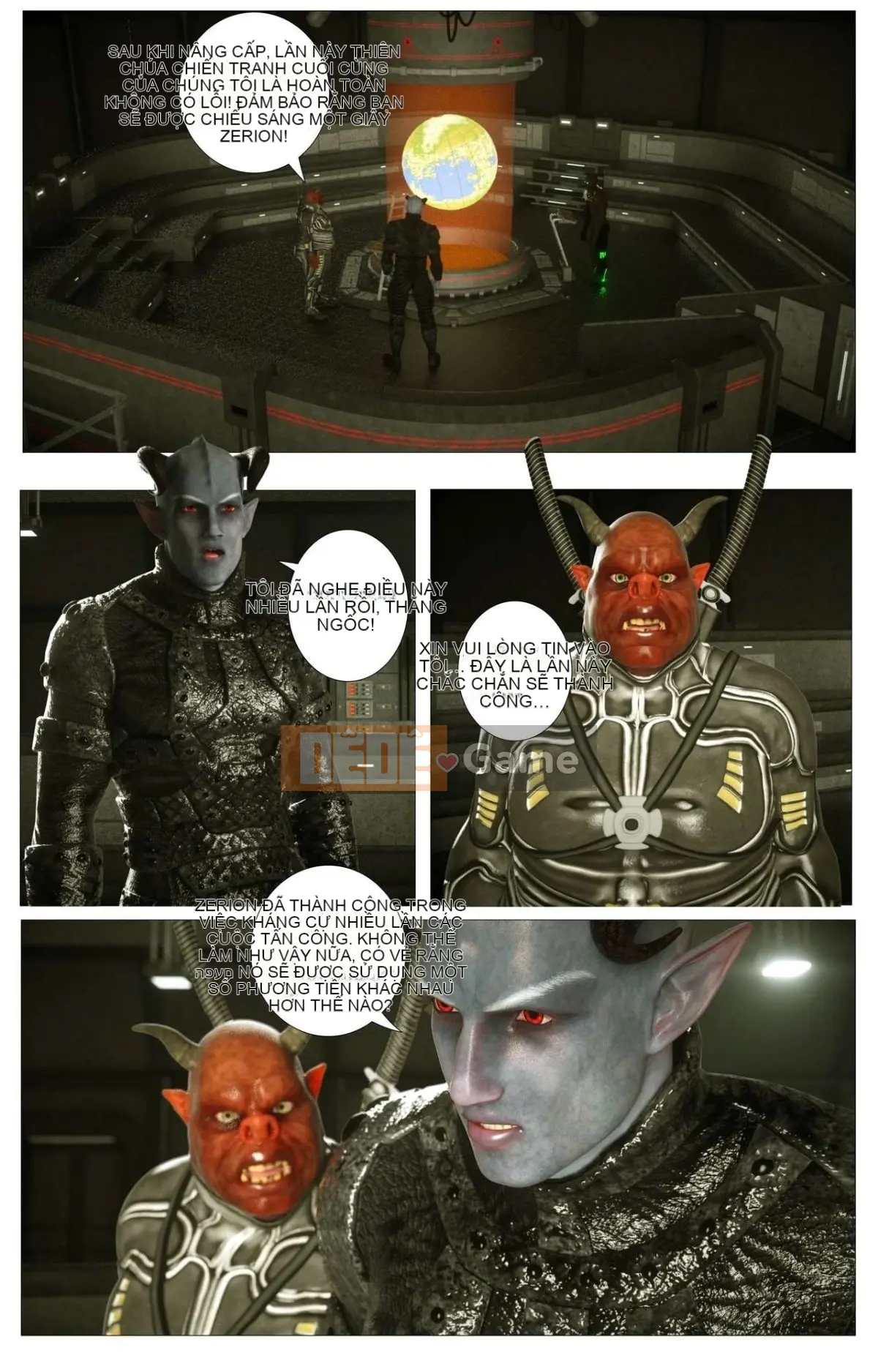 [G9MPcomics] Lực lượng Phòng vệ Trái đất Zerion [G9MPcomics]