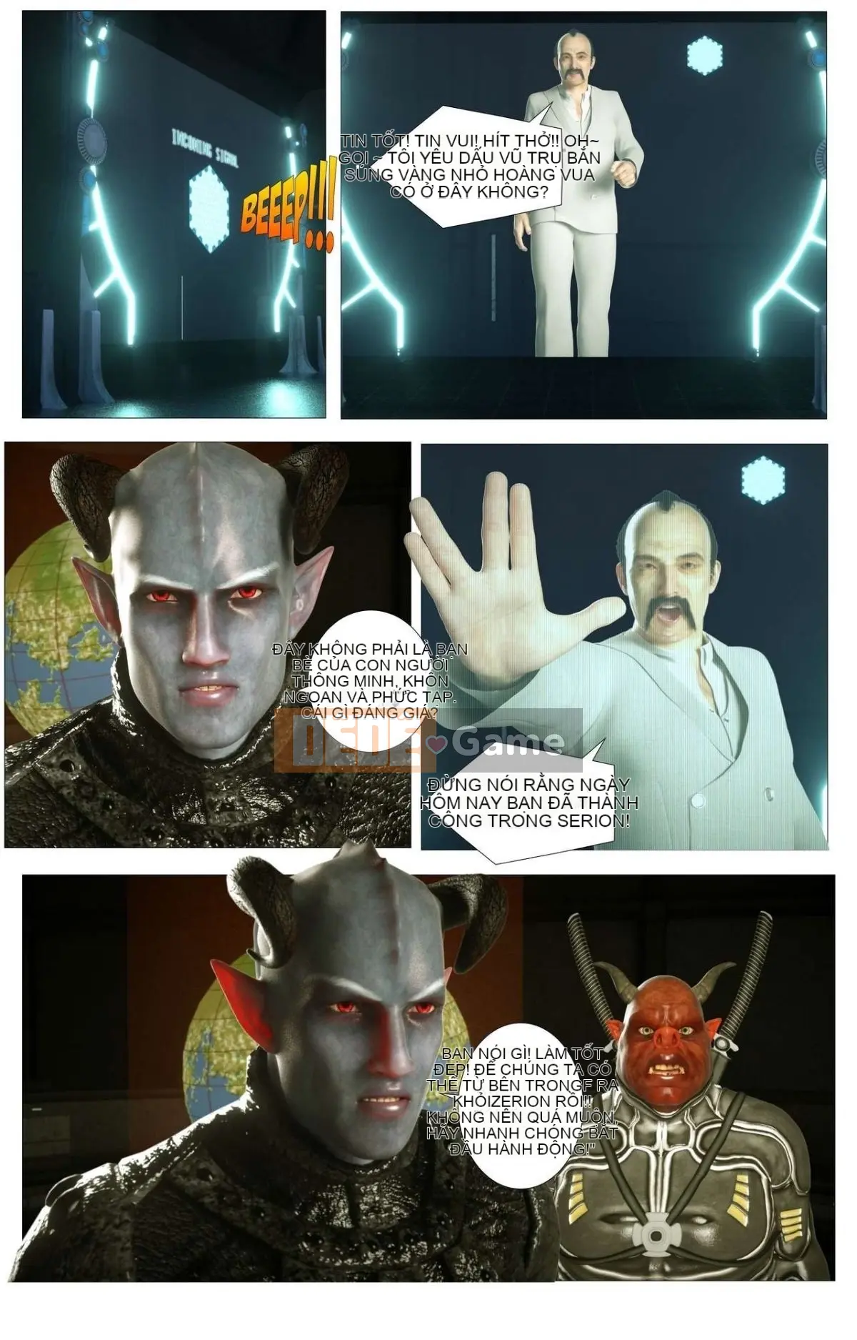 [G9MPcomics] Lực lượng Phòng vệ Trái đất Zerion [G9MPcomics]