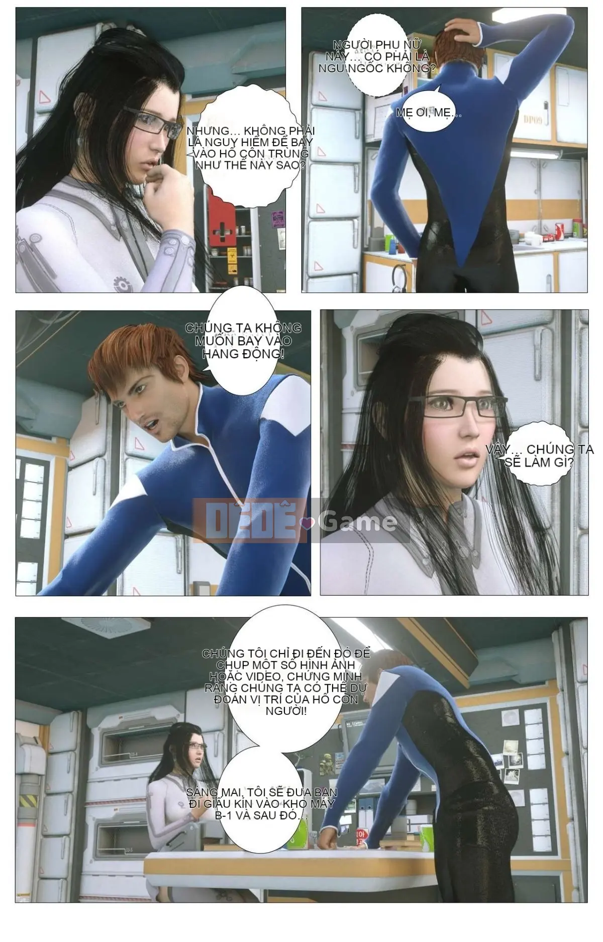 [G9MPcomics] Lực lượng Phòng vệ Trái đất Zerion [G9MPcomics]