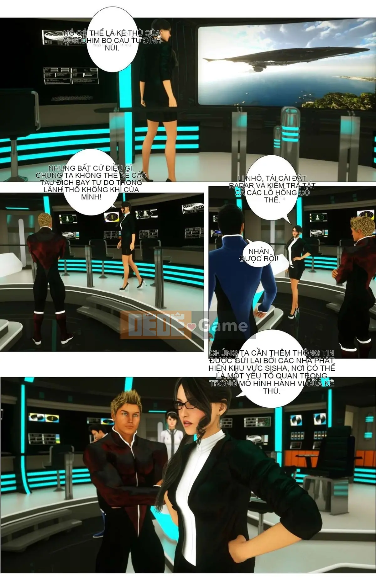 [G9MPcomics] Lực lượng Phòng vệ Trái đất Zerion [G9MPcomics]