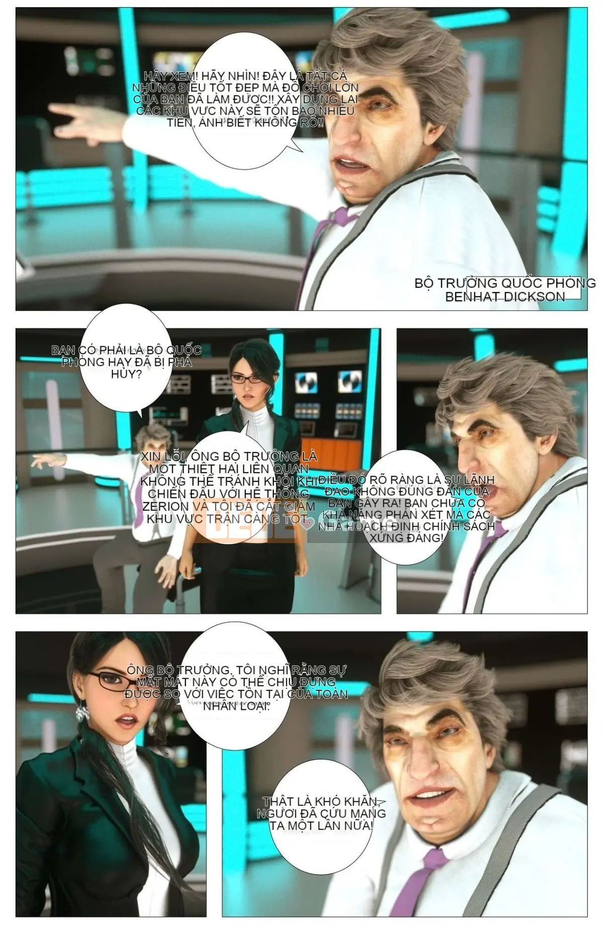 [G9MPcomics] Lực lượng Phòng vệ Trái đất Zerion [G9MPcomics]