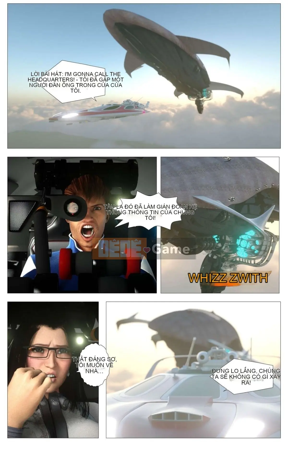 [G9MPcomics] Lực lượng Phòng vệ Trái đất Zerion [G9MPcomics]