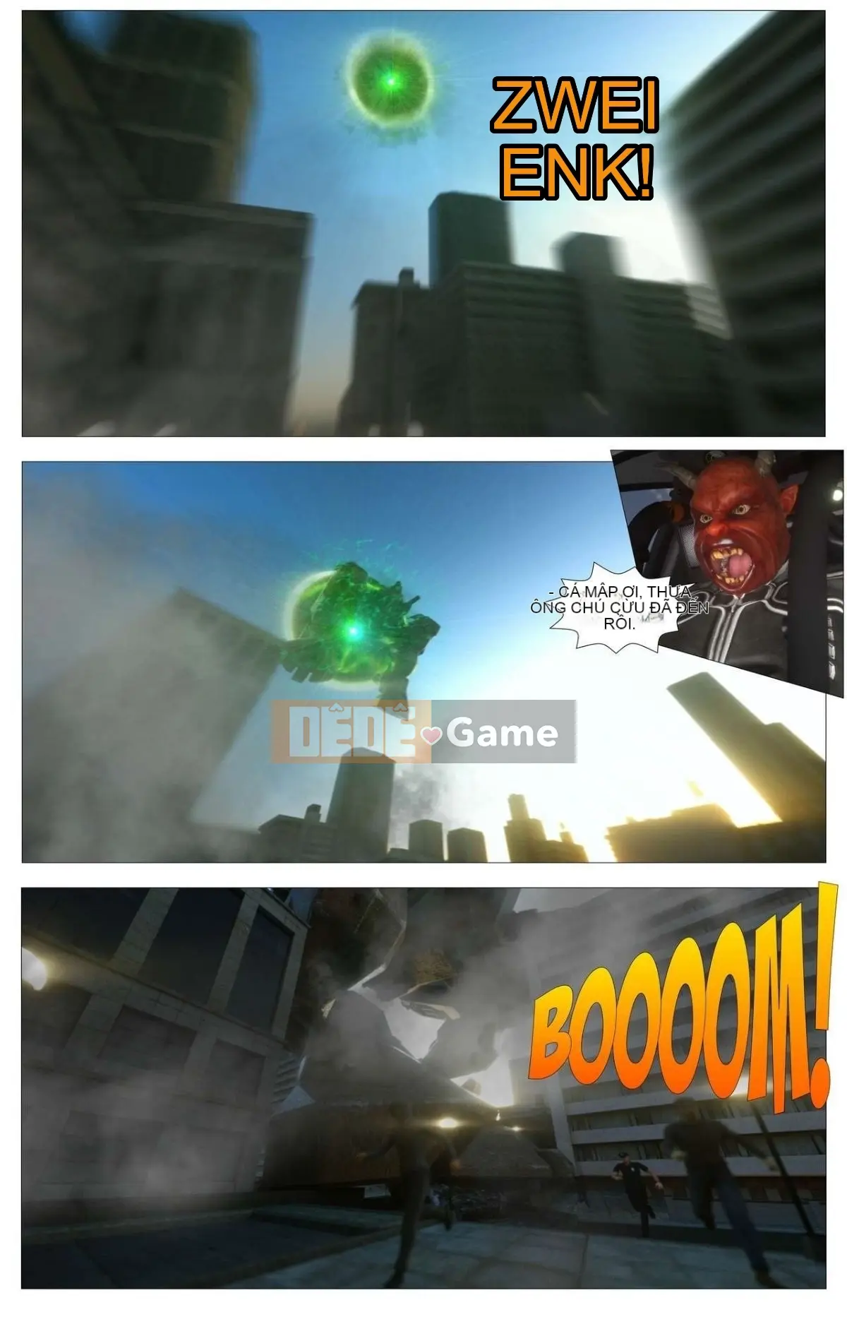 [G9MPcomics] Lực lượng Phòng vệ Trái đất Zerion [G9MPcomics]