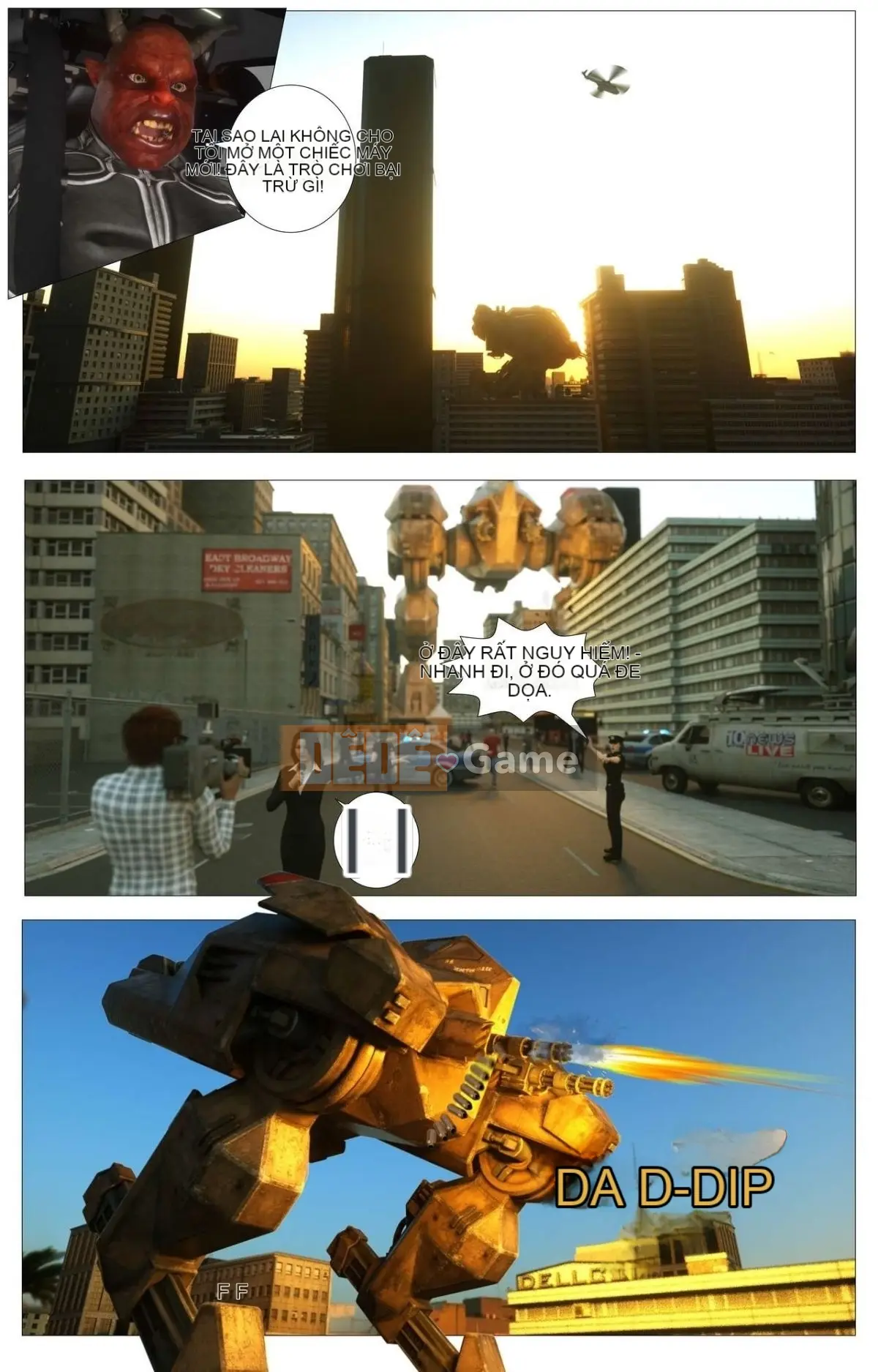 [G9MPcomics] Lực lượng Phòng vệ Trái đất Zerion [G9MPcomics]