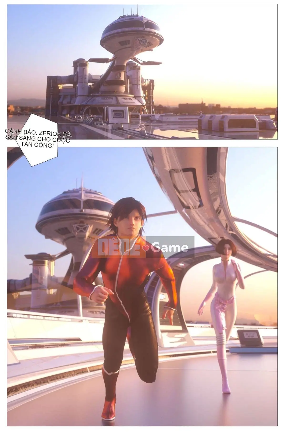 [G9MPcomics] Lực lượng Phòng vệ Trái đất Zerion [G9MPcomics]