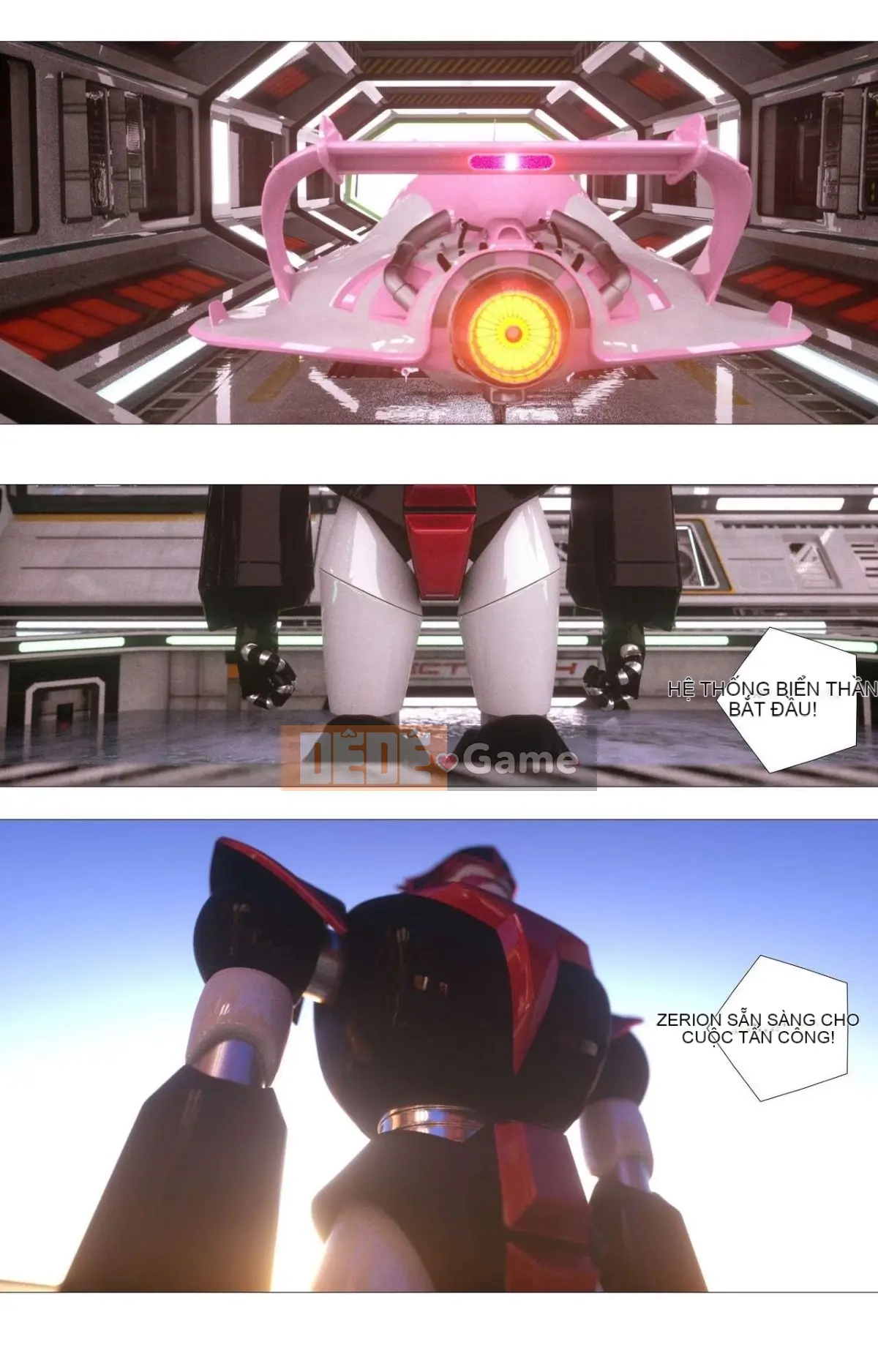 [G9MPcomics] Lực lượng Phòng vệ Trái đất Zerion [G9MPcomics]