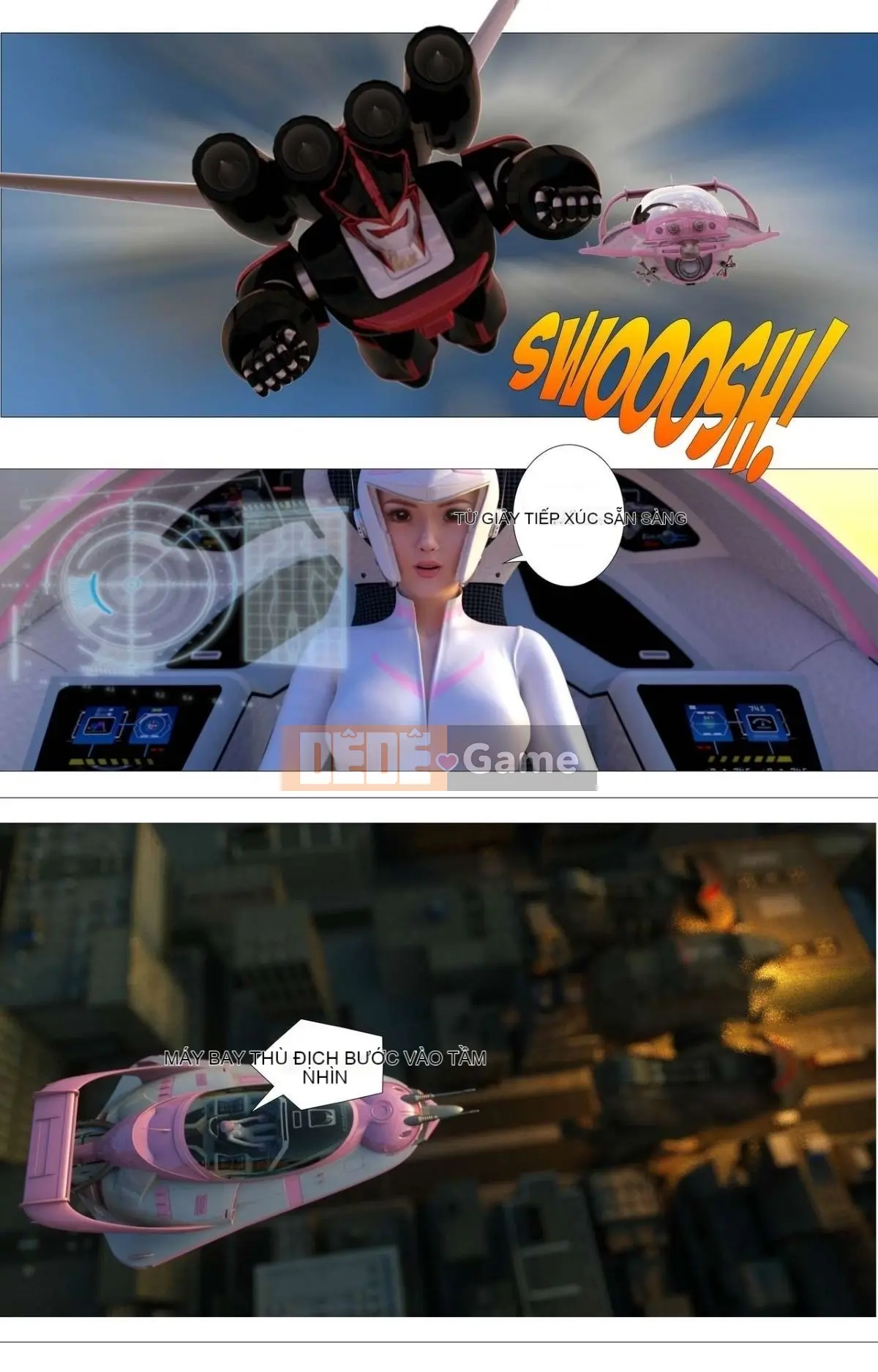 [G9MPcomics] Lực lượng Phòng vệ Trái đất Zerion [G9MPcomics]