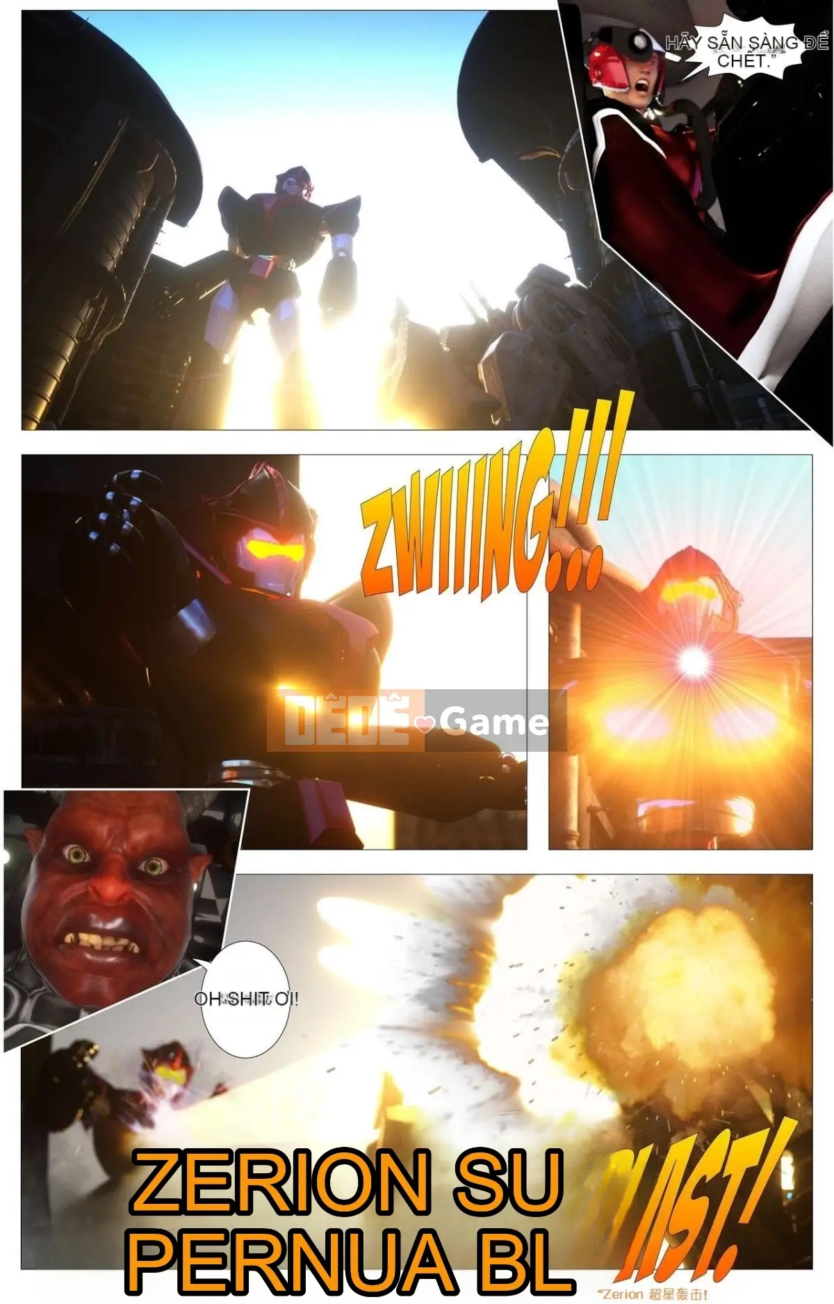 [G9MPcomics] Lực lượng Phòng vệ Trái đất Zerion [G9MPcomics]
