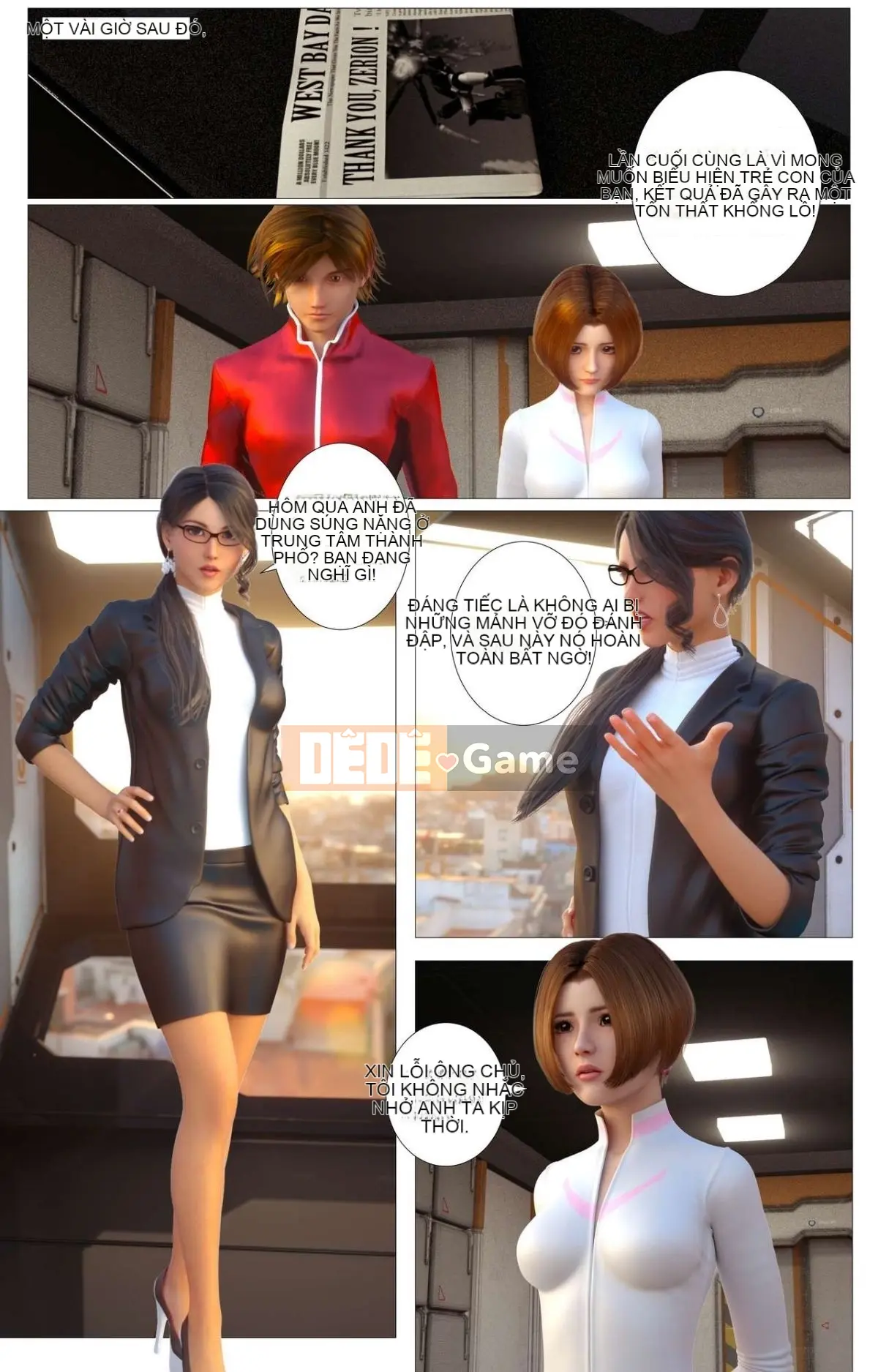 [G9MPcomics] Lực lượng Phòng vệ Trái đất Zerion [G9MPcomics]