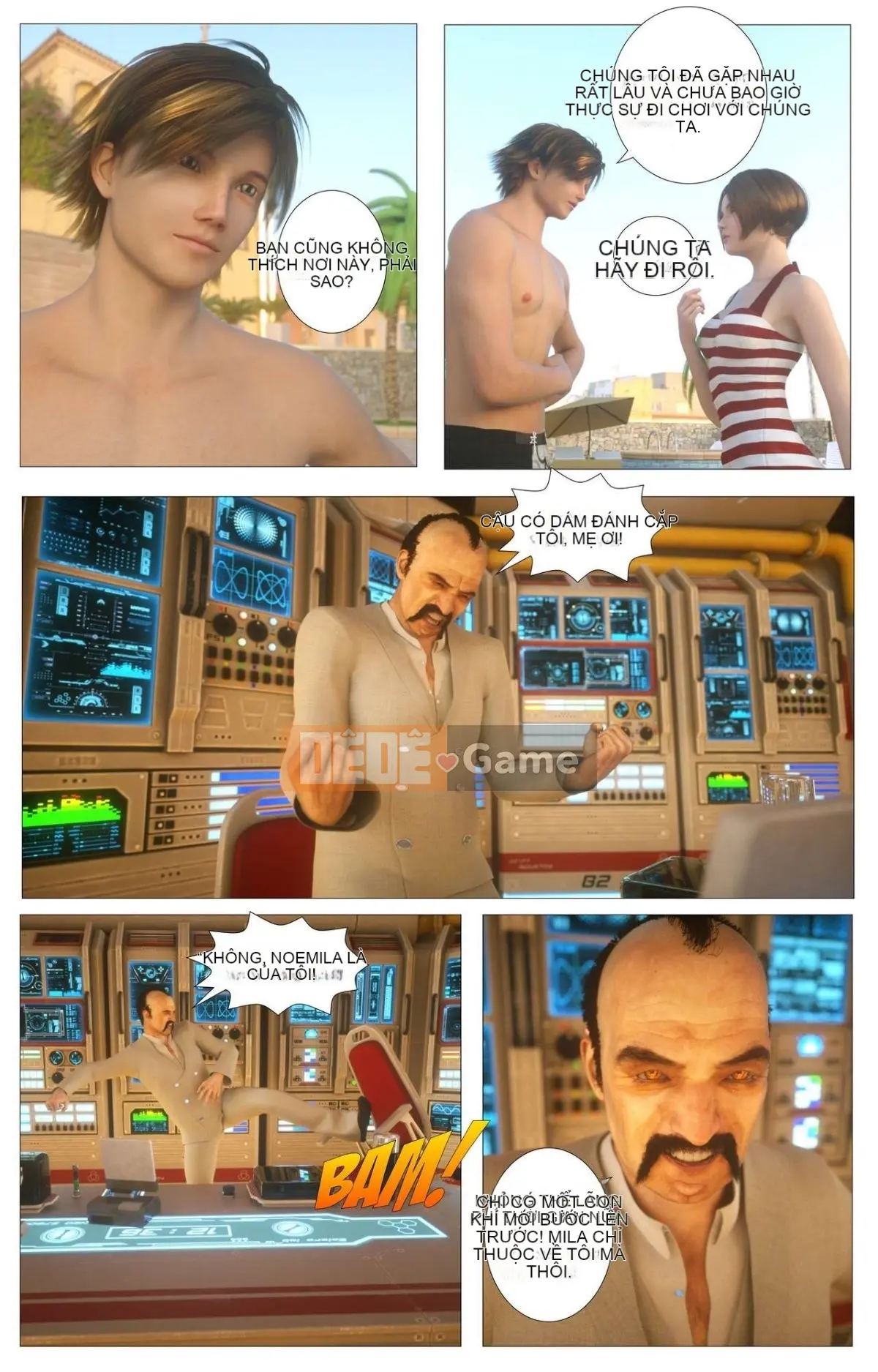 [G9MPcomics] Lực lượng Phòng vệ Trái đất Zerion [G9MPcomics]