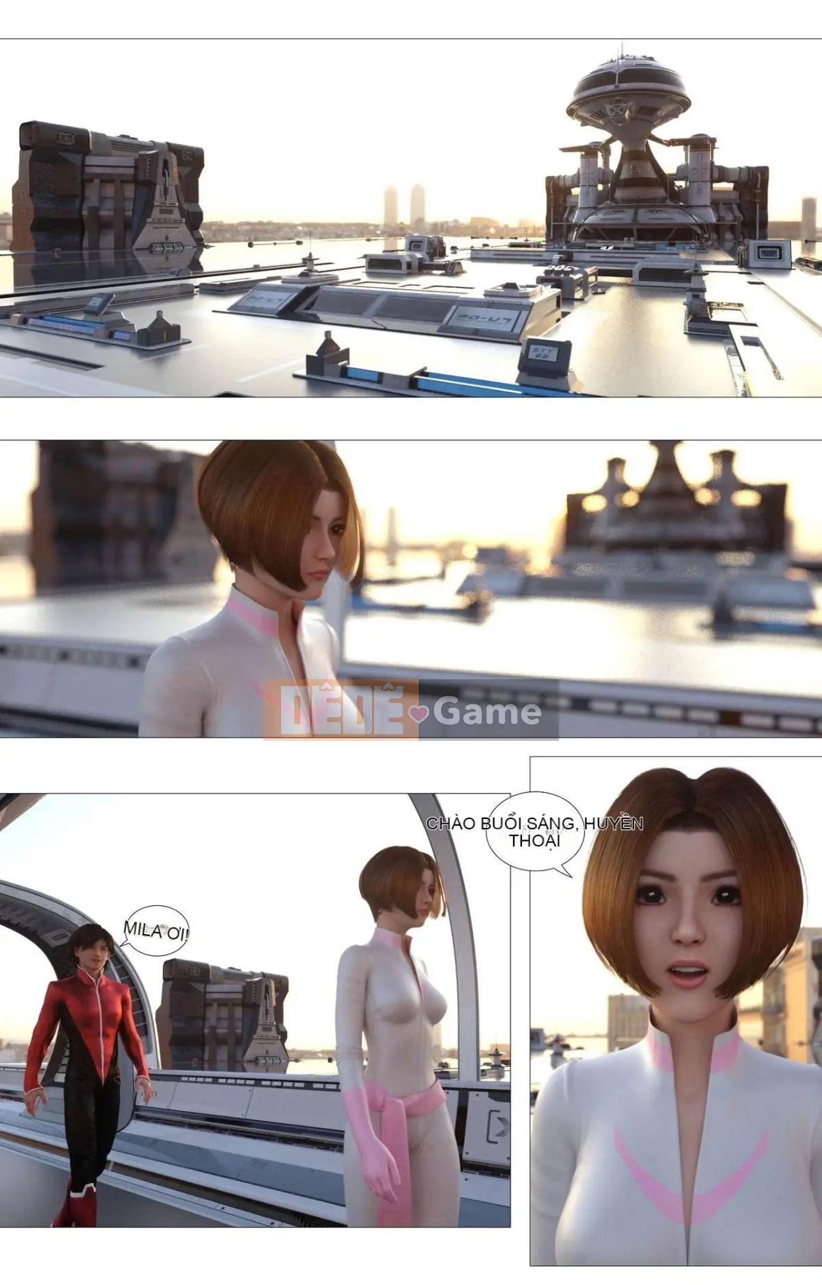 [G9MPcomics] Lực lượng Phòng vệ Trái đất Zerion [G9MPcomics]