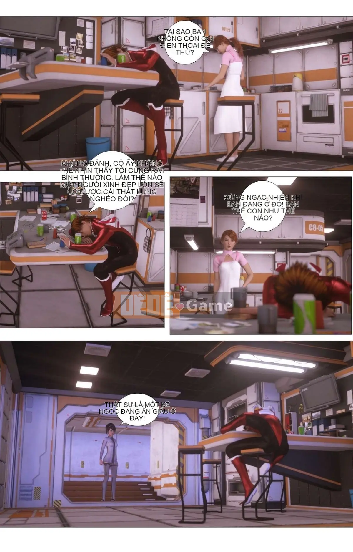 [G9MPcomics] Lực lượng Phòng vệ Trái đất Zerion [G9MPcomics]