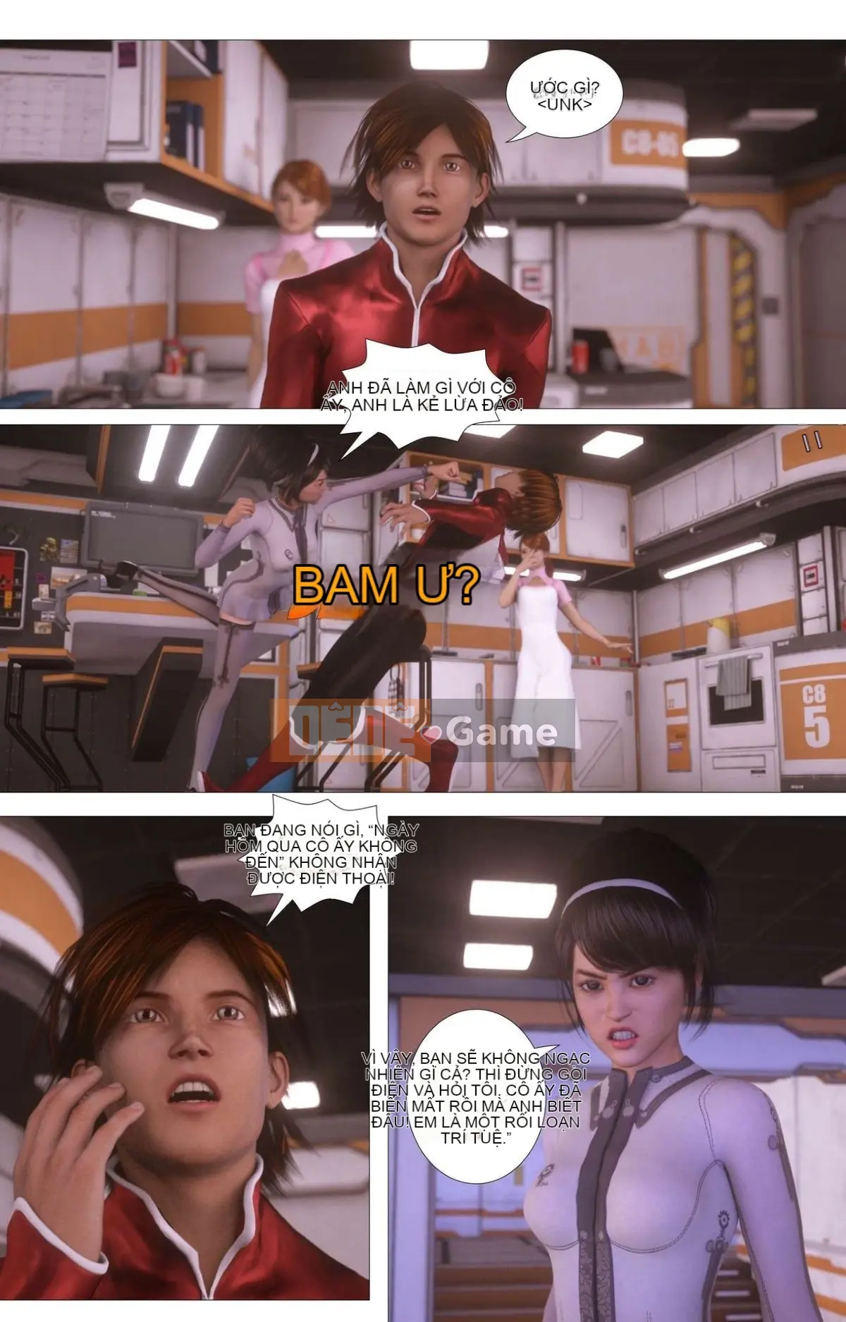 [G9MPcomics] Lực lượng Phòng vệ Trái đất Zerion [G9MPcomics]