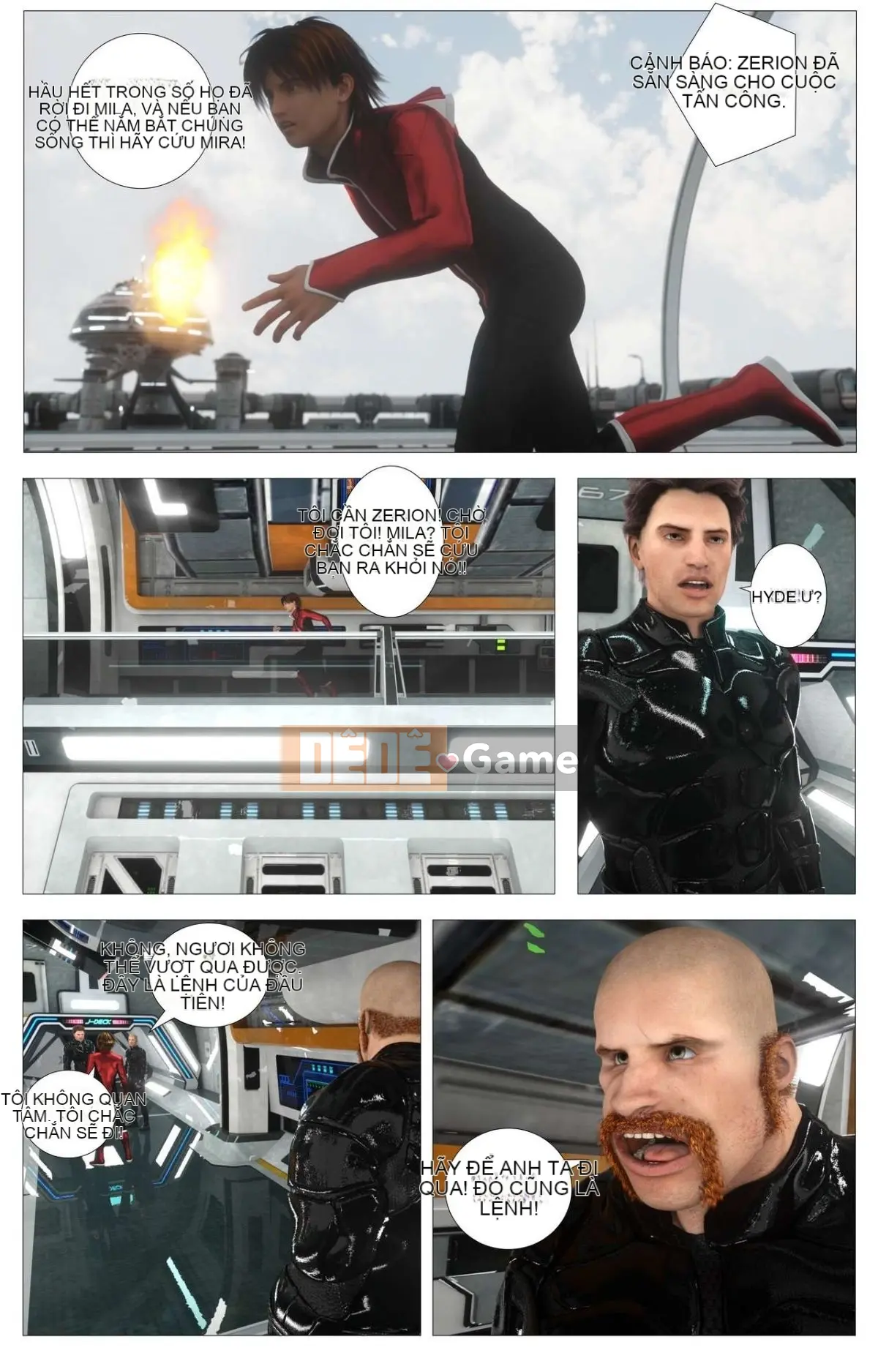 [G9MPcomics] Lực lượng Phòng vệ Trái đất Zerion [G9MPcomics]