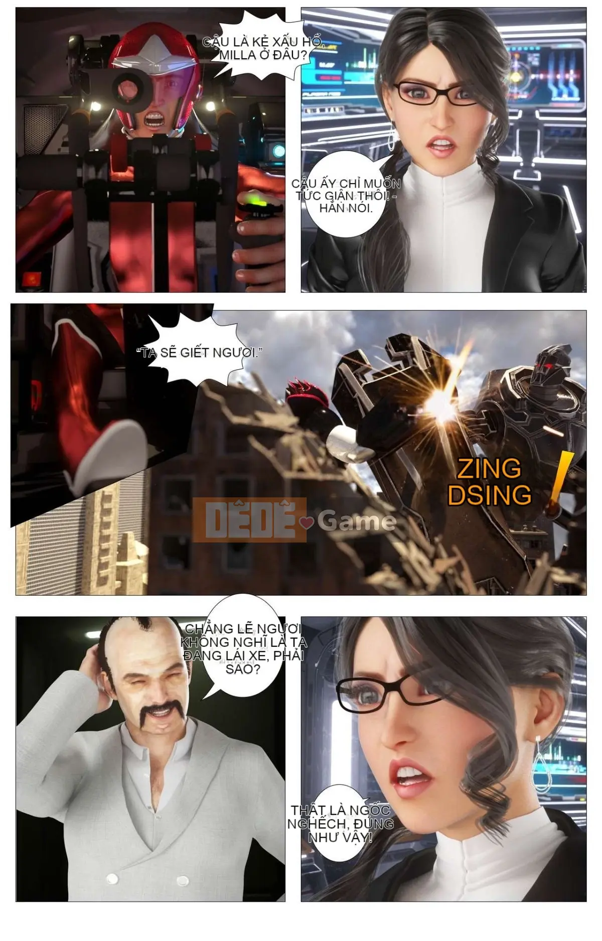 [G9MPcomics] Lực lượng Phòng vệ Trái đất Zerion [G9MPcomics]