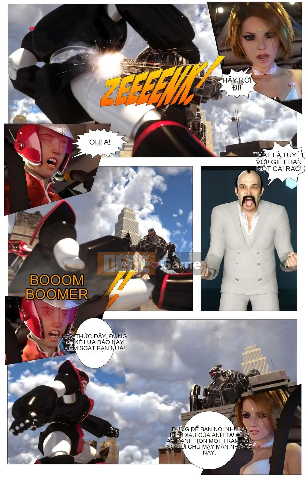 [G9MPcomics] Lực lượng Phòng vệ Trái đất Zerion [G9MPcomics]