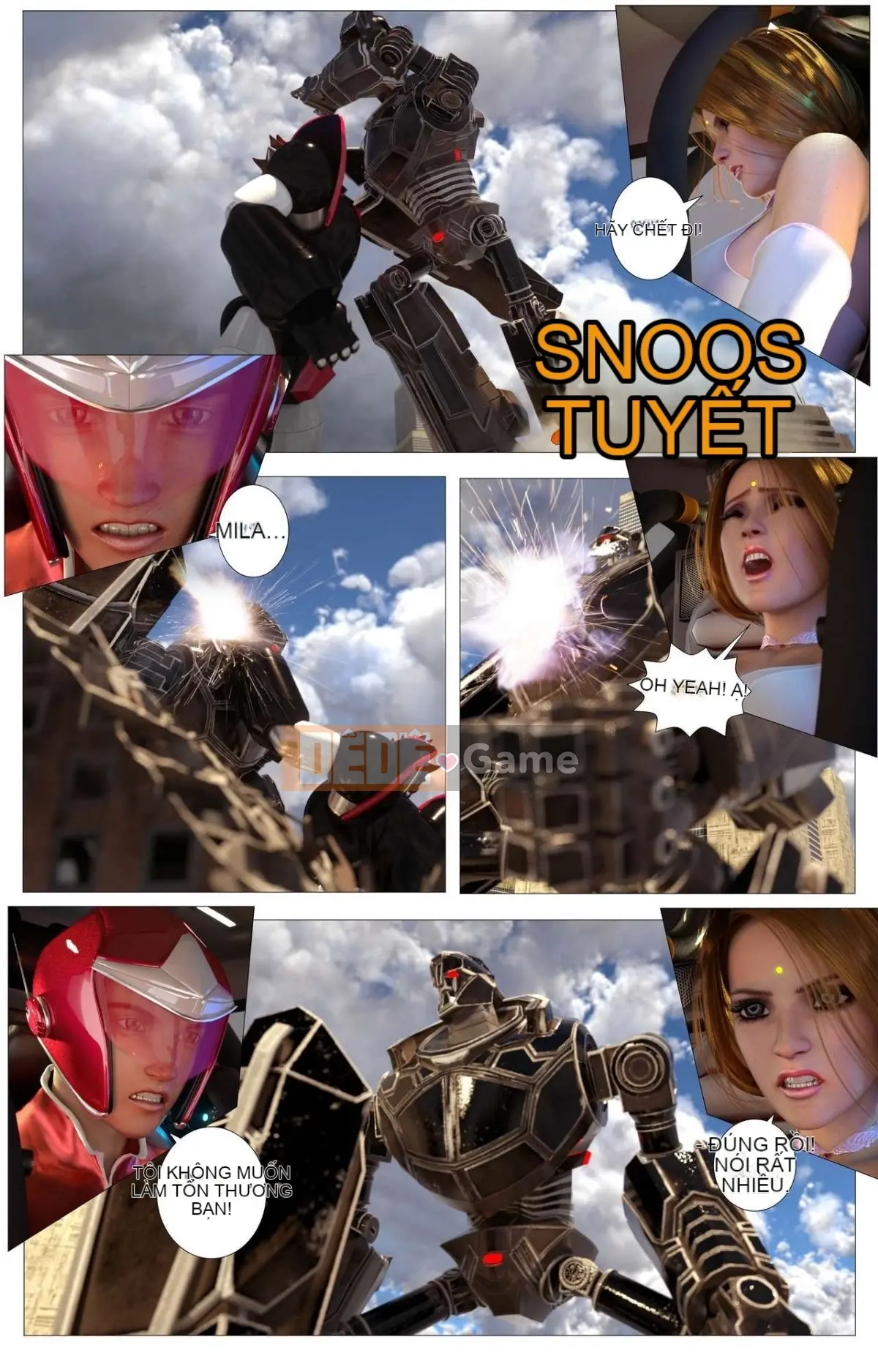 [G9MPcomics] Lực lượng Phòng vệ Trái đất Zerion [G9MPcomics]