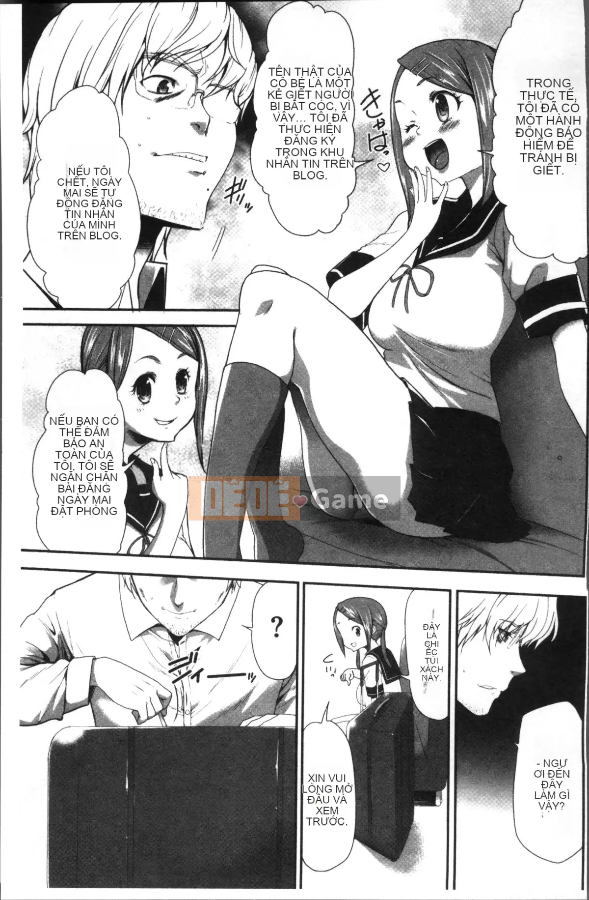 [Nhóm quét 4K][Rio Kazuki] Bạn không muốn nhốt mình trong căn phòng JK này và phá tung nó lên sao?