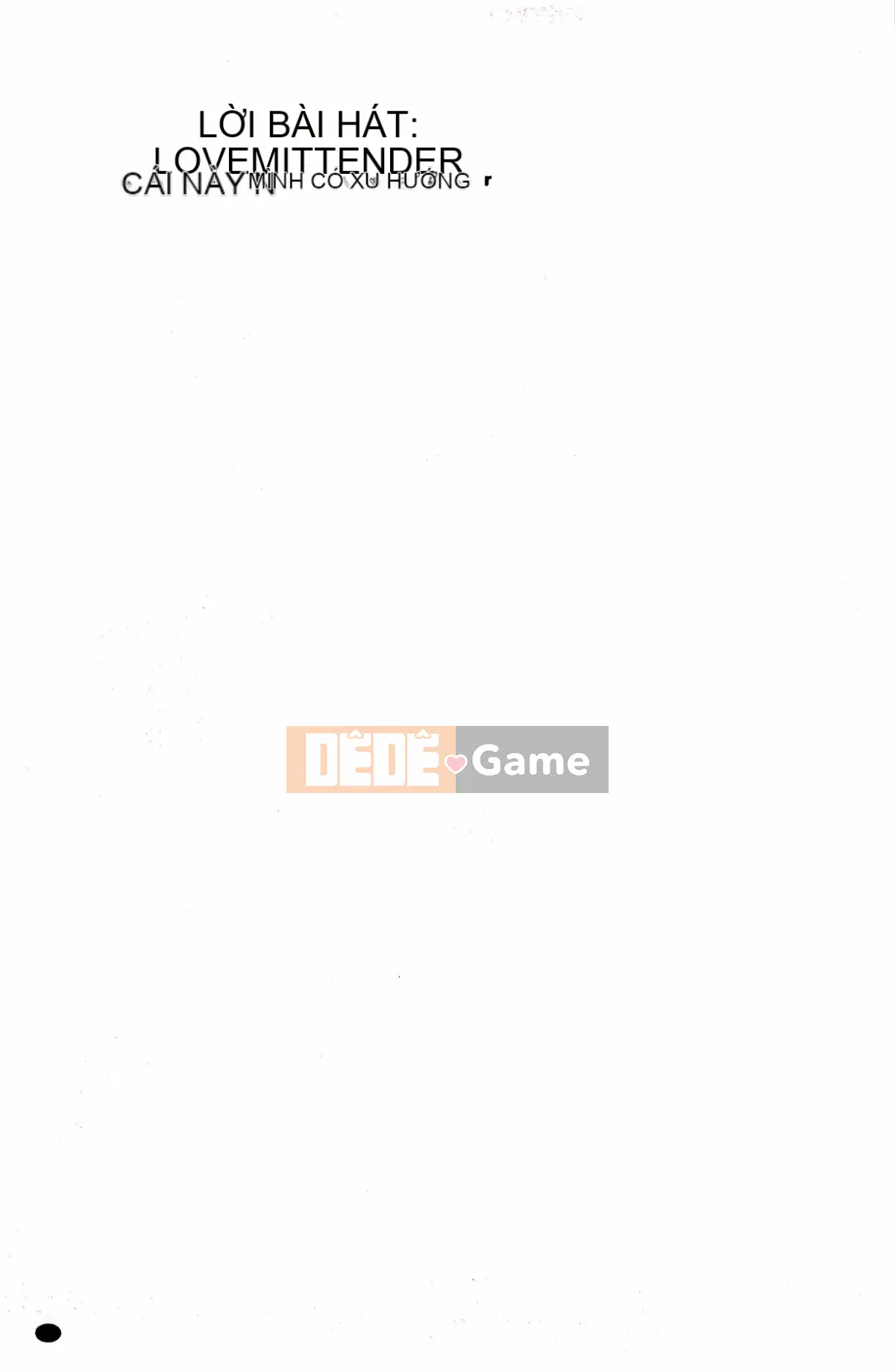 [Kazeteki Koubou][Fujimaru] Love Me Tender