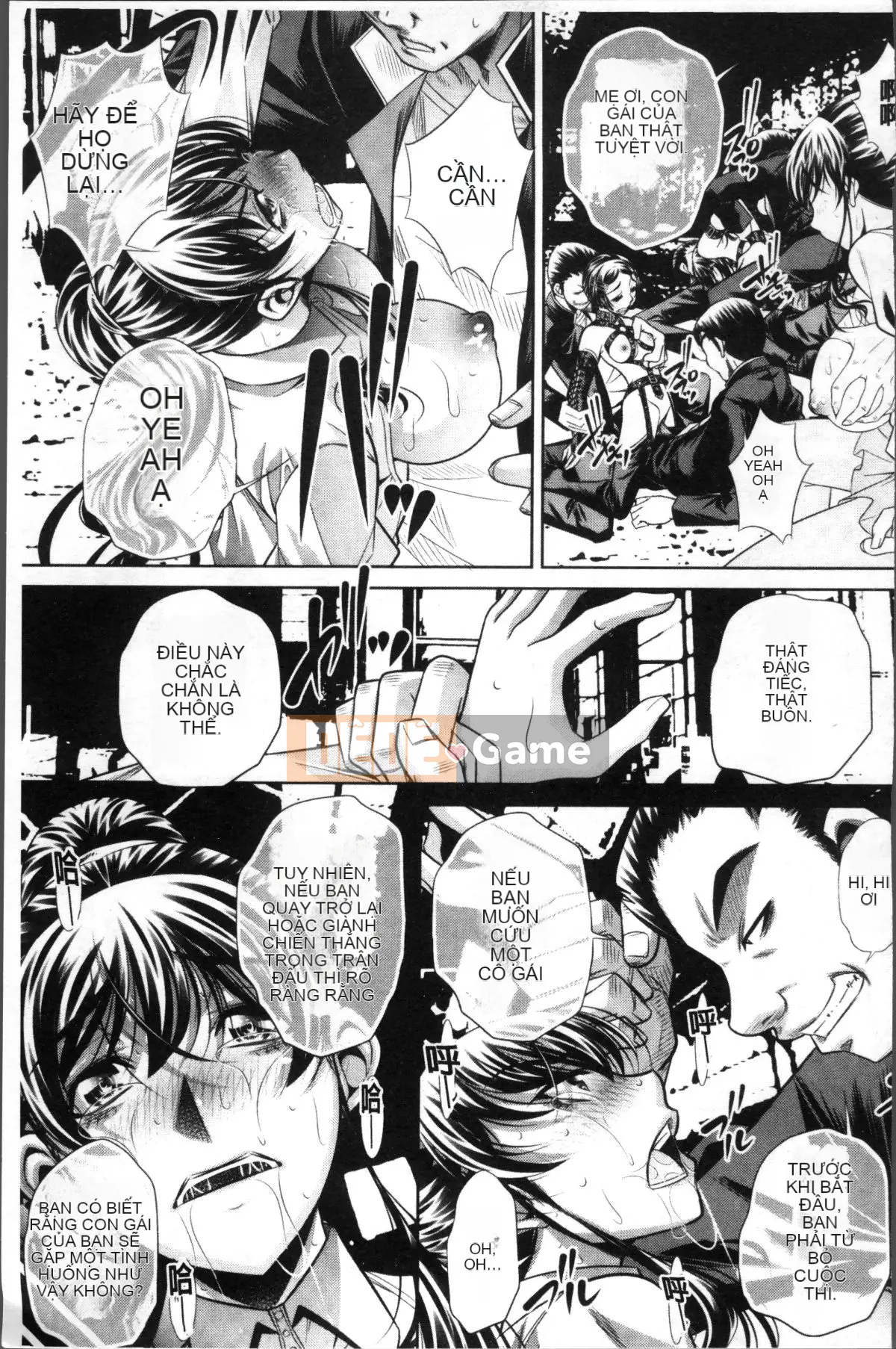 [Nhóm càn quét 4K][NABURU] Hiếp dâm hai mẹ con