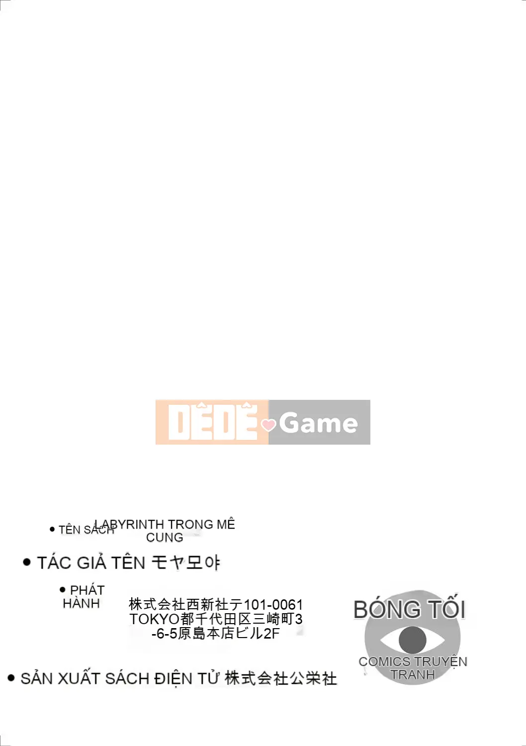 [Kazeteki Koubou][Moyamoya] Mê cung