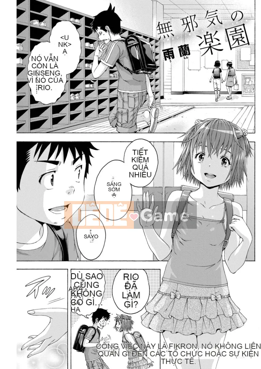 Thiên đường thơ ngây Phần 1