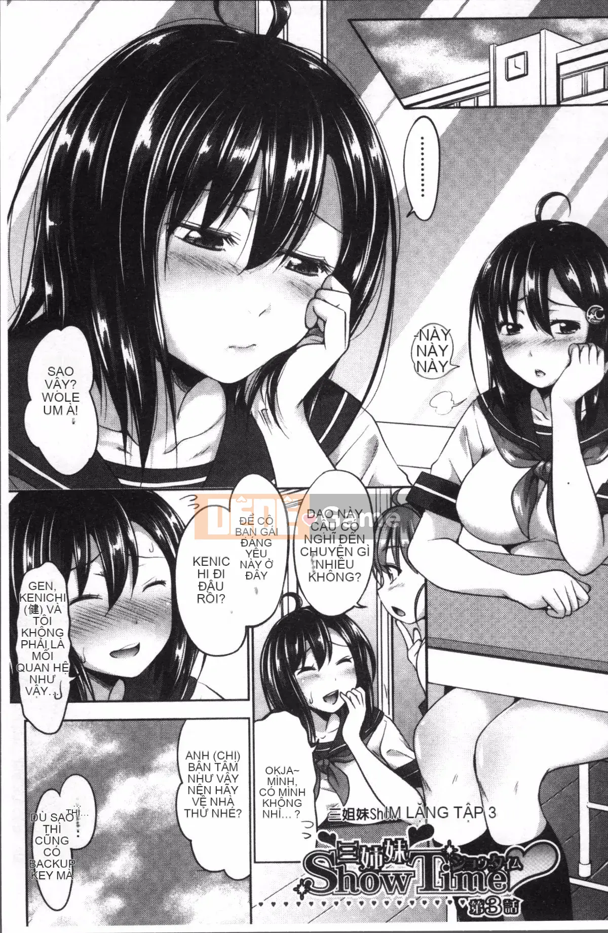 [4K Sweeping Group][Takuwan] Three Sisters ShowTime -Nếu tôi có thể sửa chữa tuổi trẻ của mình như tôi của 10 năm trước-