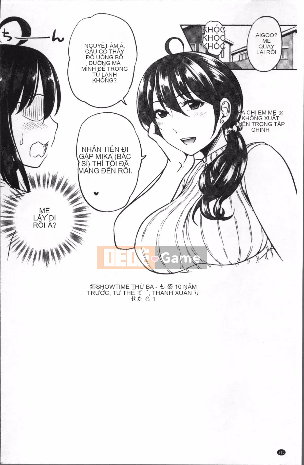 [4K Sweeping Group][Takuwan] Three Sisters ShowTime -Nếu tôi có thể sửa chữa tuổi trẻ của mình như tôi của 10 năm trước-