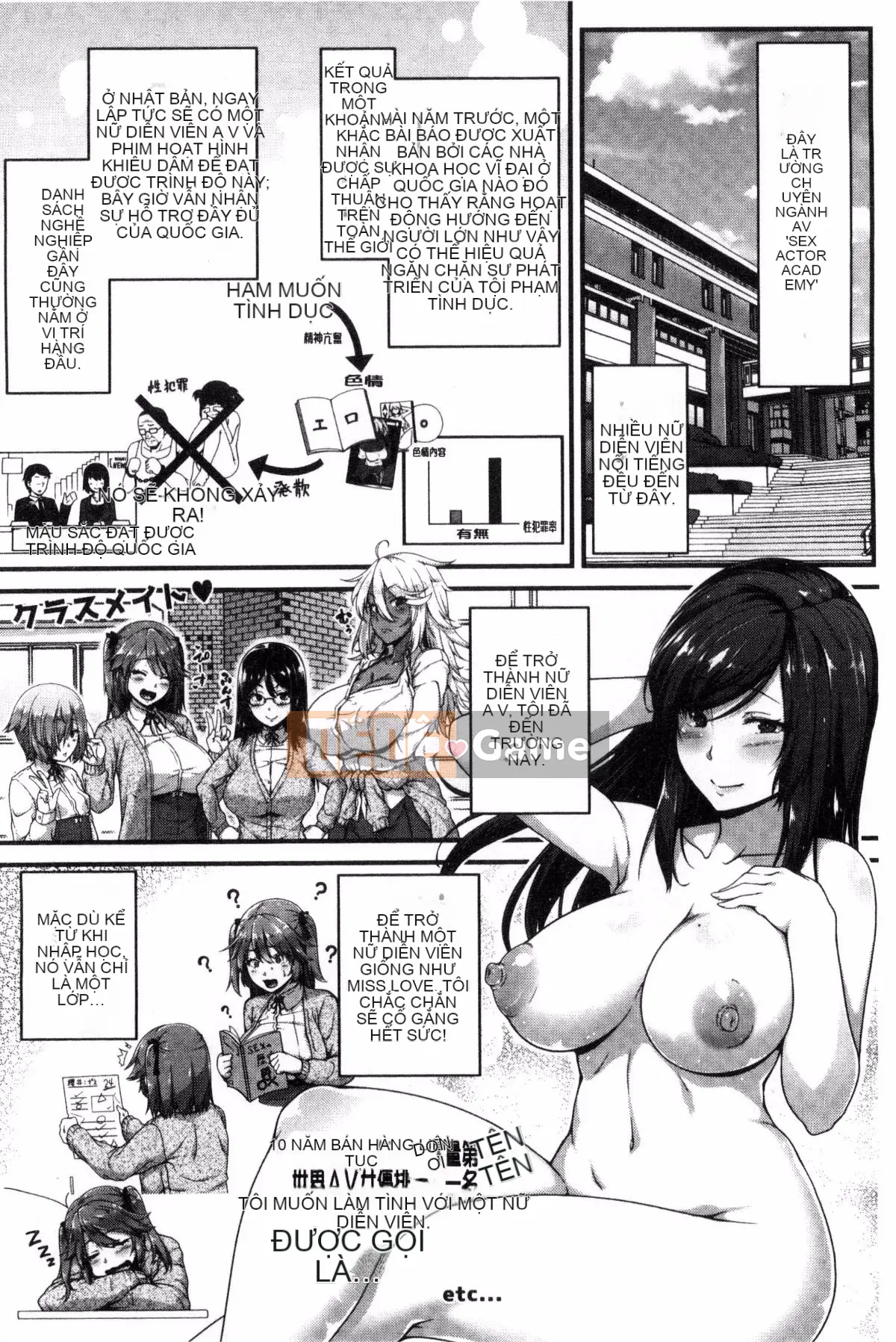 [Kazeteki Koubou][Ao Banana] Bắt đầu lớp học AV nào!