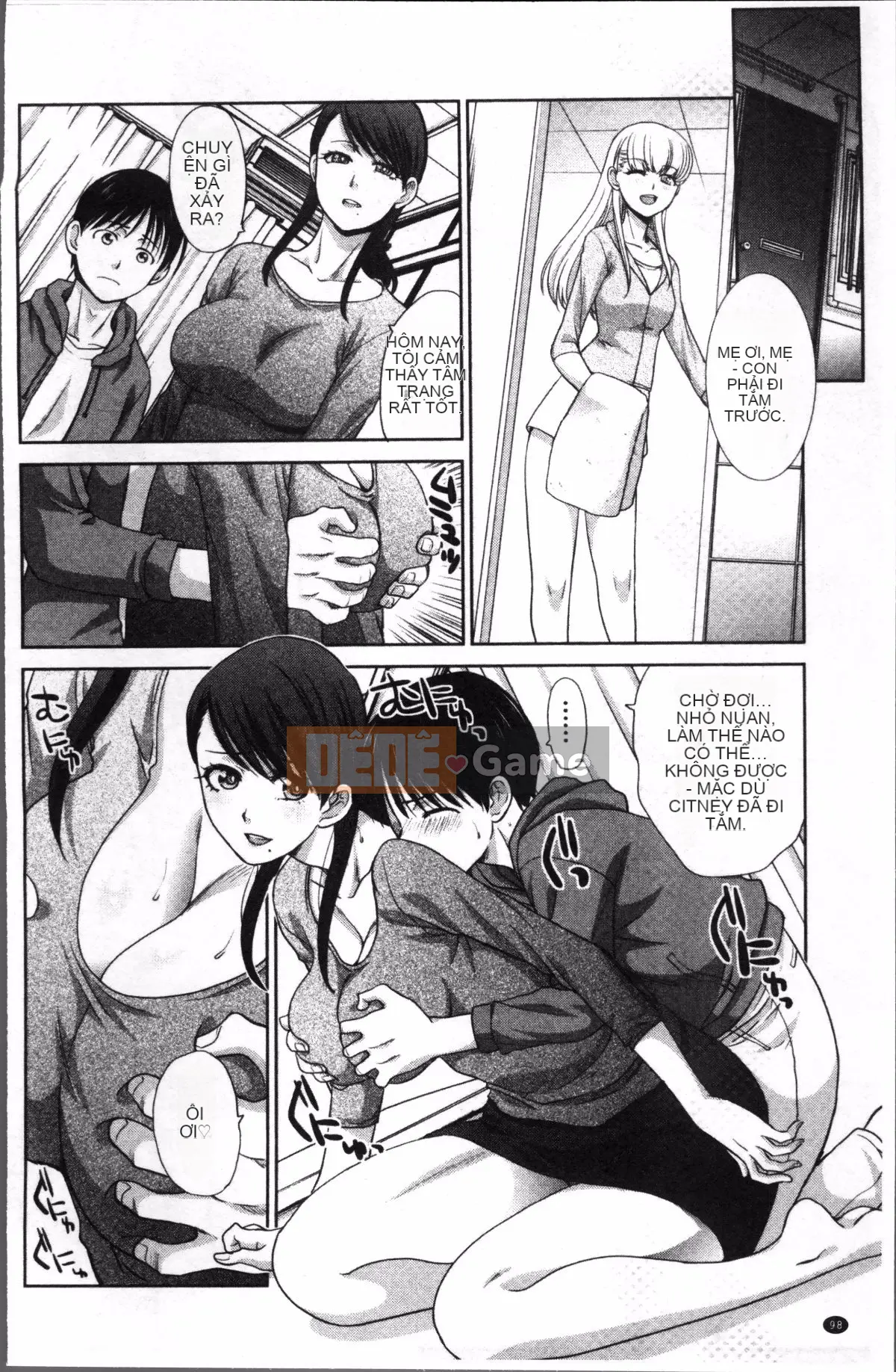 [Nhóm dọn dẹp 4K][Hiroshi Itaba] Dì yêu thích của tôi