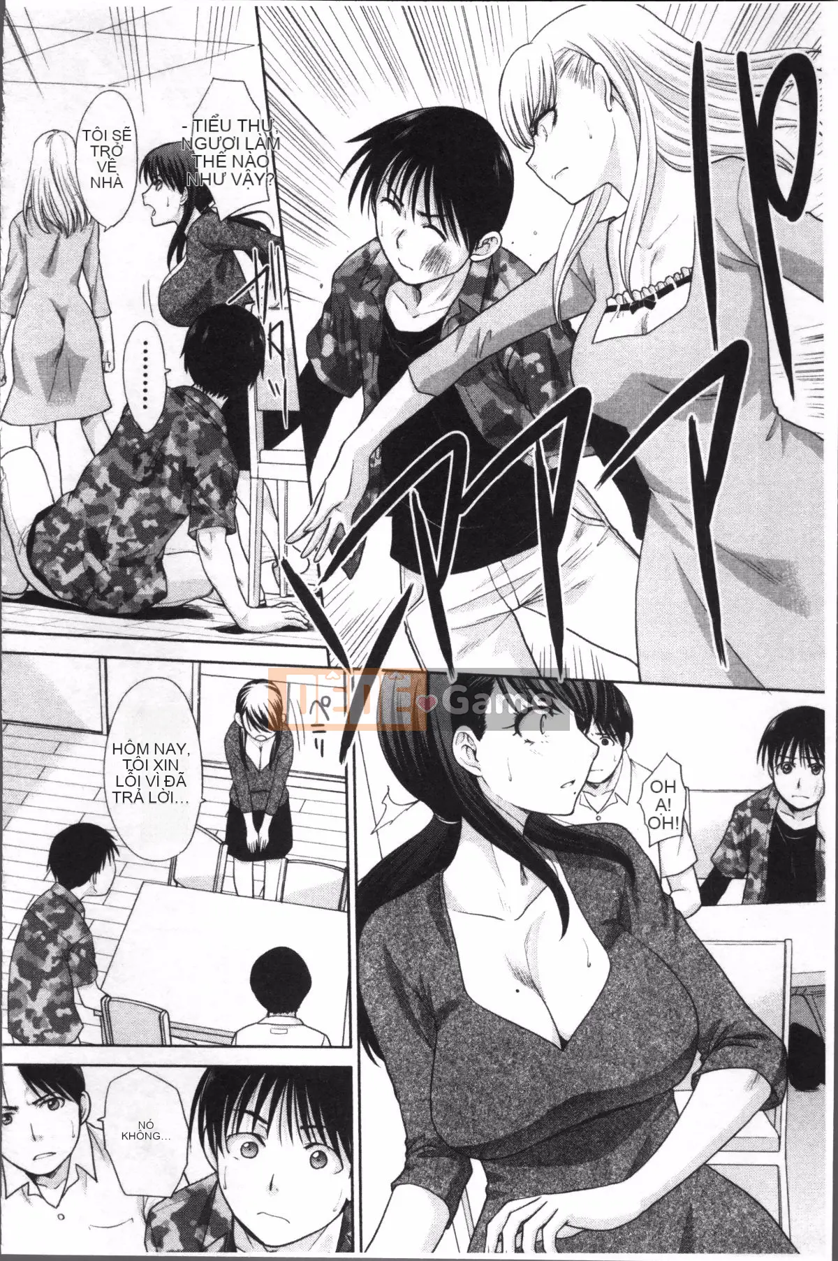 [Nhóm dọn dẹp 4K][Hiroshi Itaba] Dì yêu thích của tôi