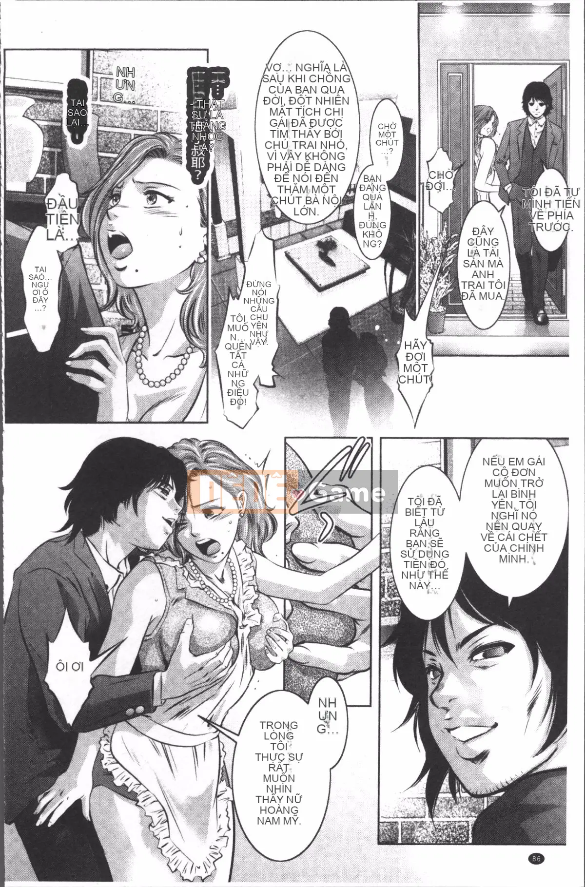 [Nhóm quét 4K][Hồ Taki, Onikubo Hirohisa] Khiêu dâm trả thù ~Góa phụ không thể trốn thoát~